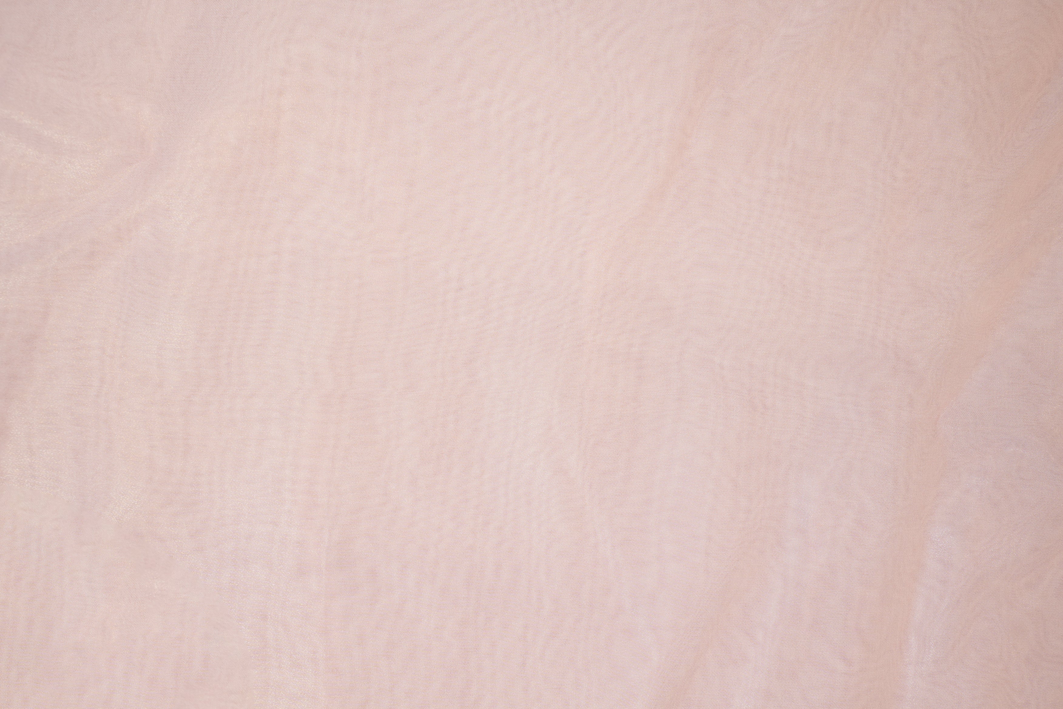 Baby pink coloured glass oraganza fabric