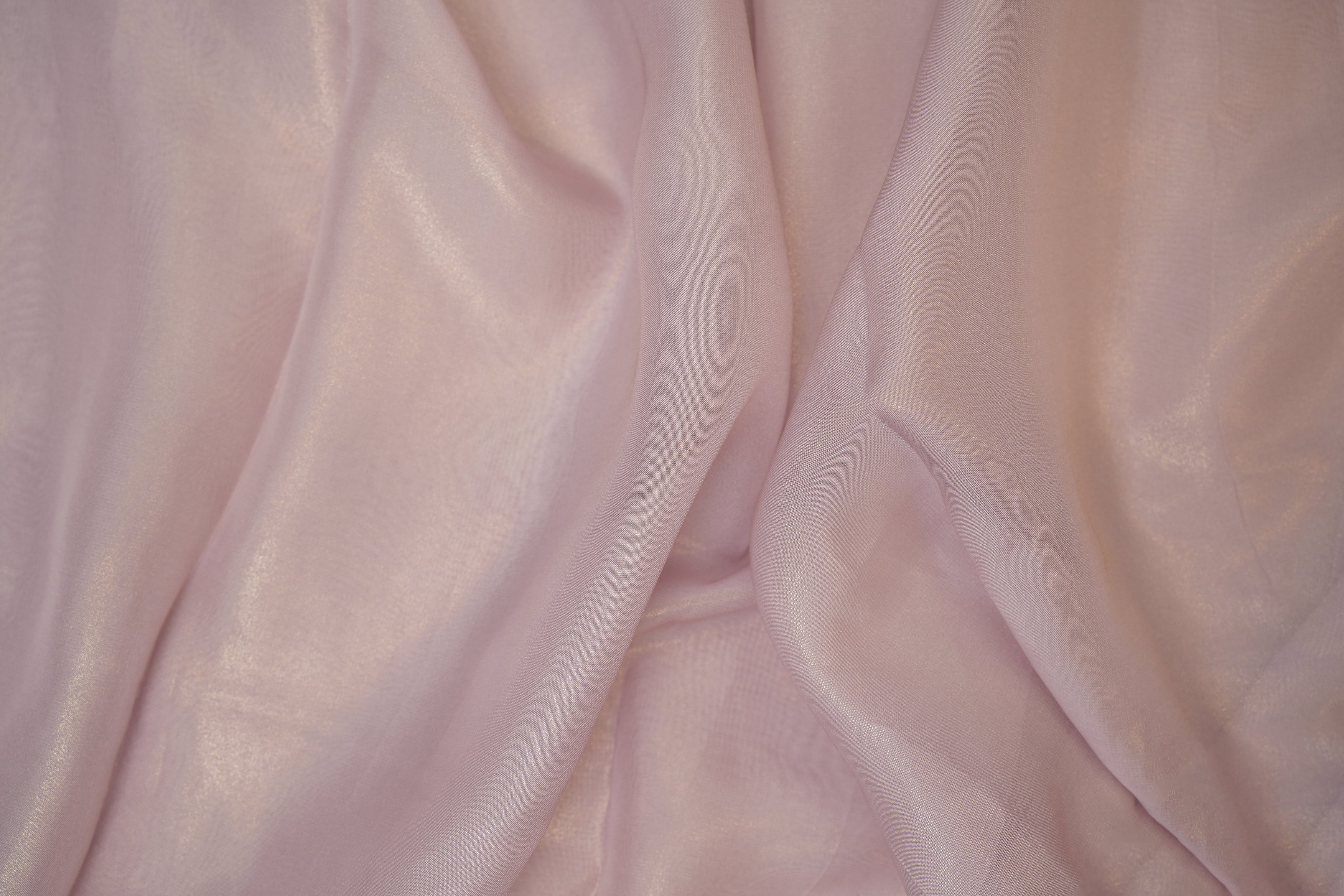 Dusty lavender coloured glass oraganza fabric