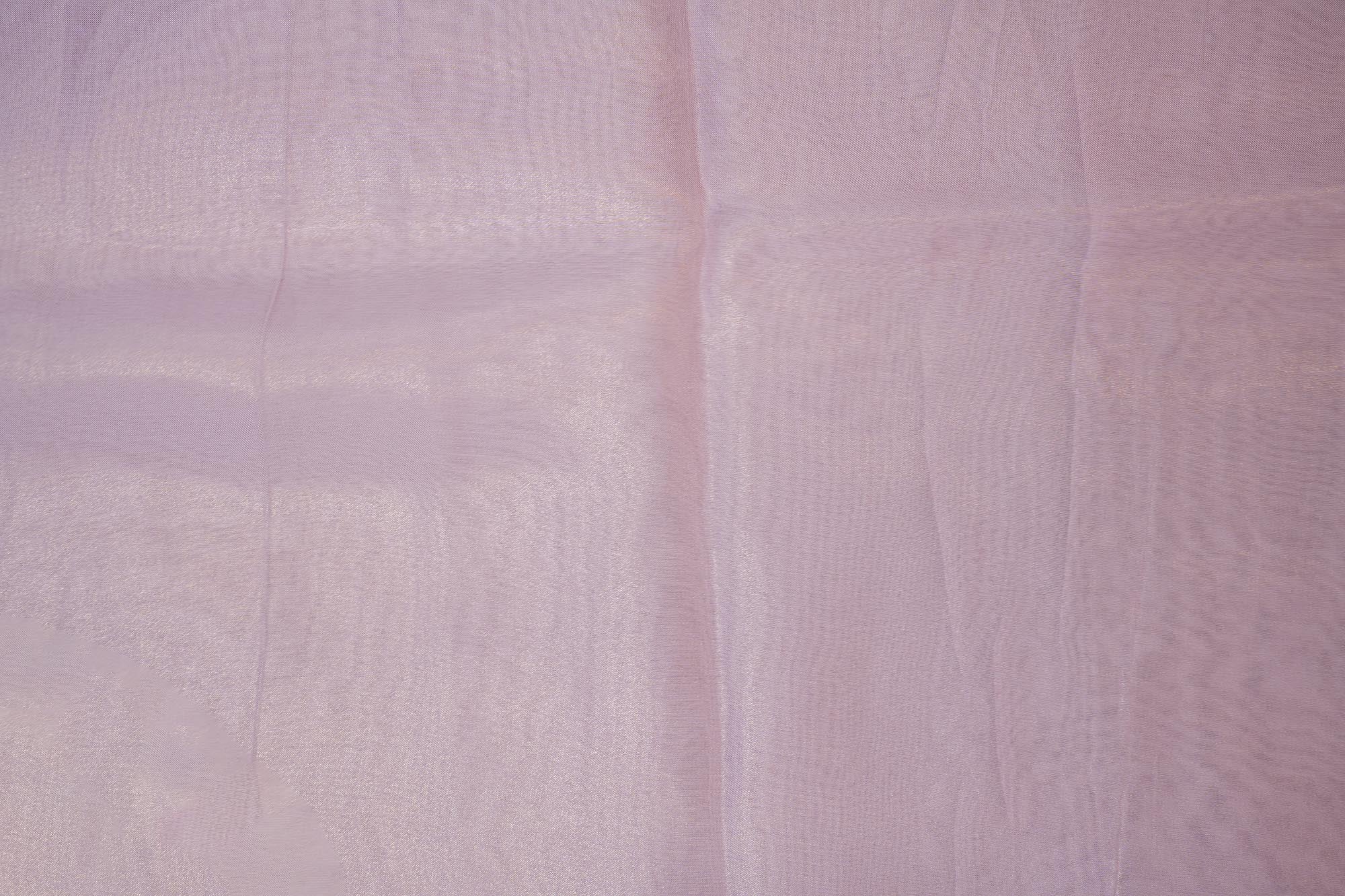 Dusty lavender coloured glass oraganza fabric