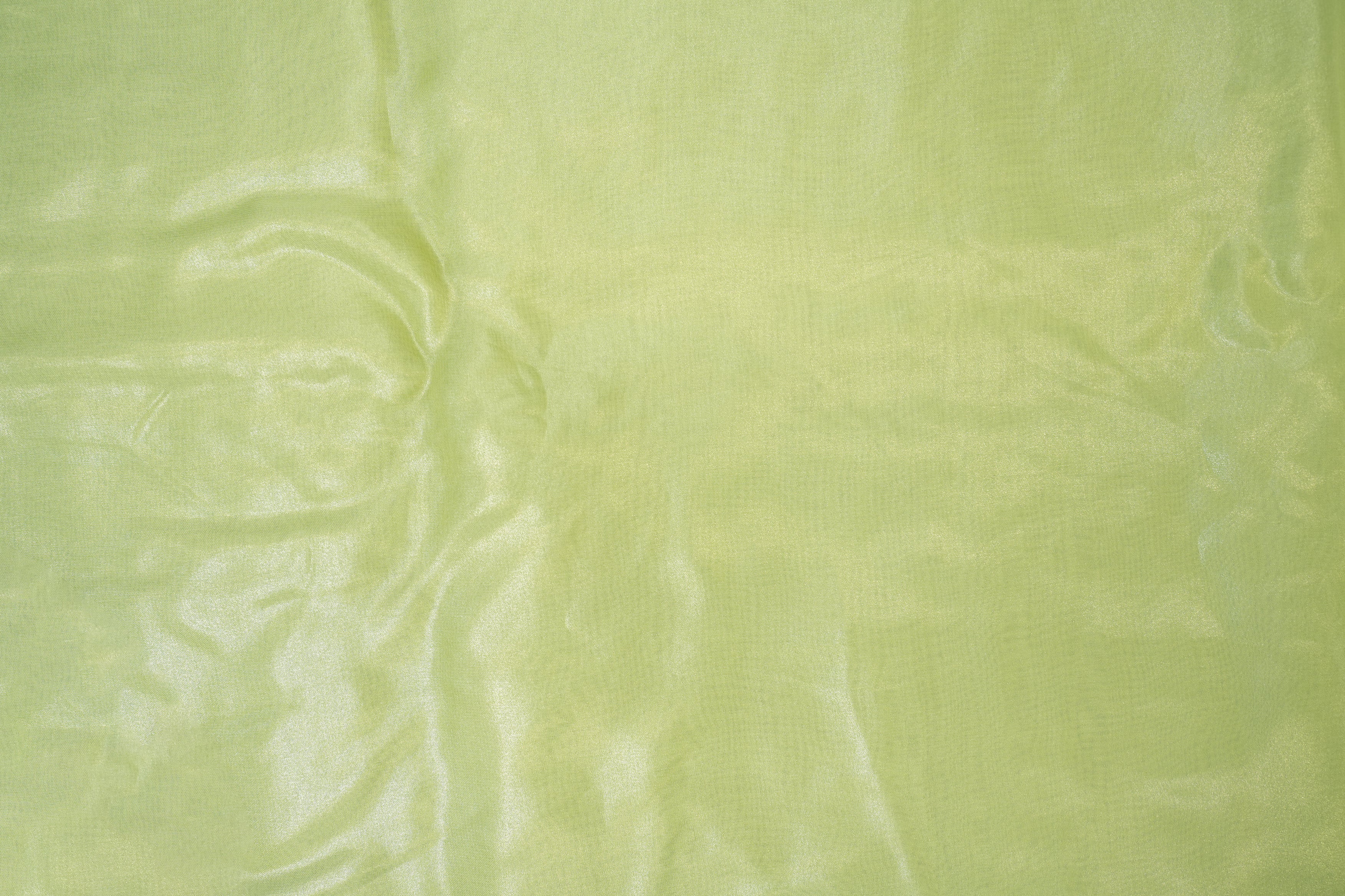 Mehendi green light coloured glass oraganza fabric