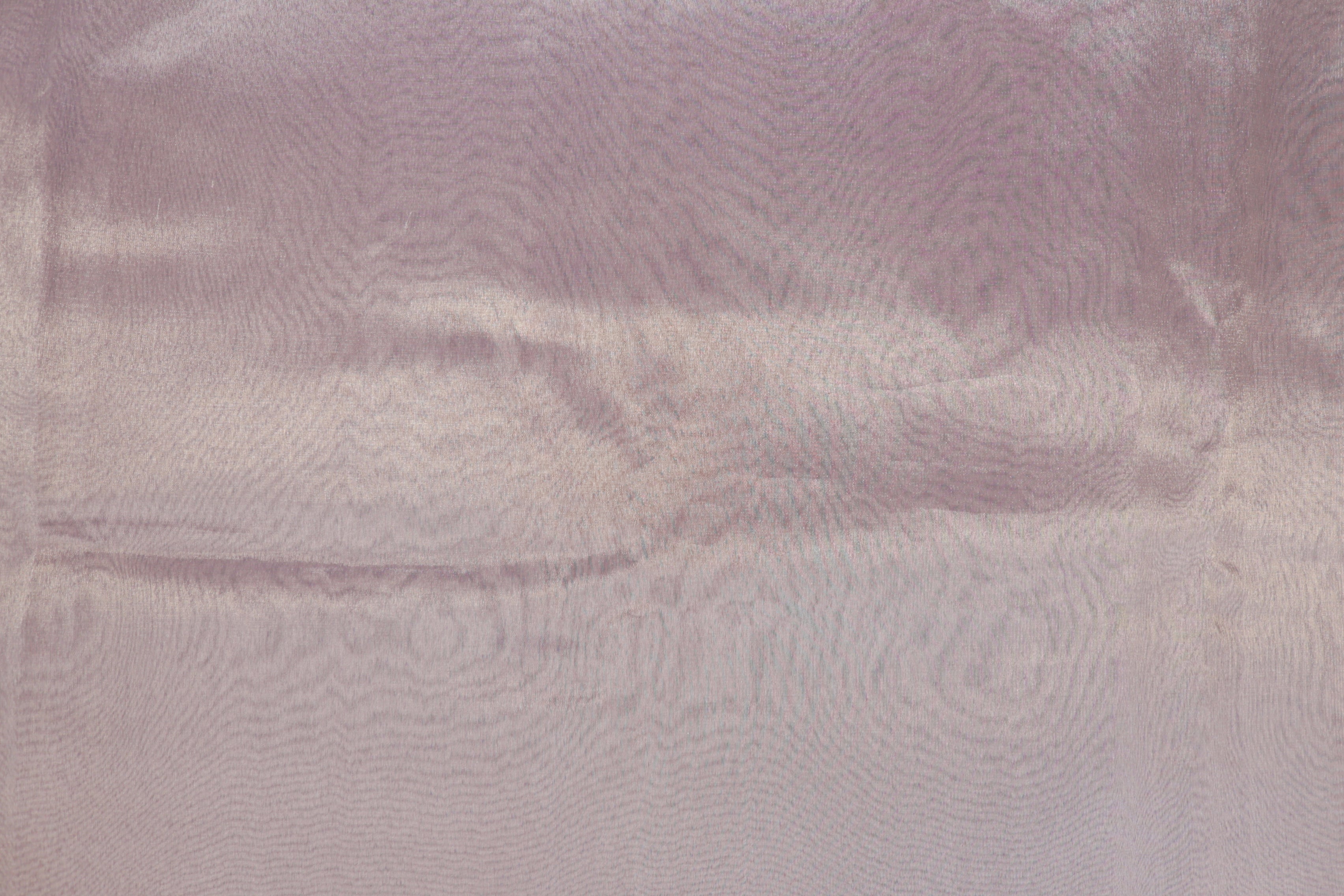 Lavender coloured tissue fabric with silver shimmer