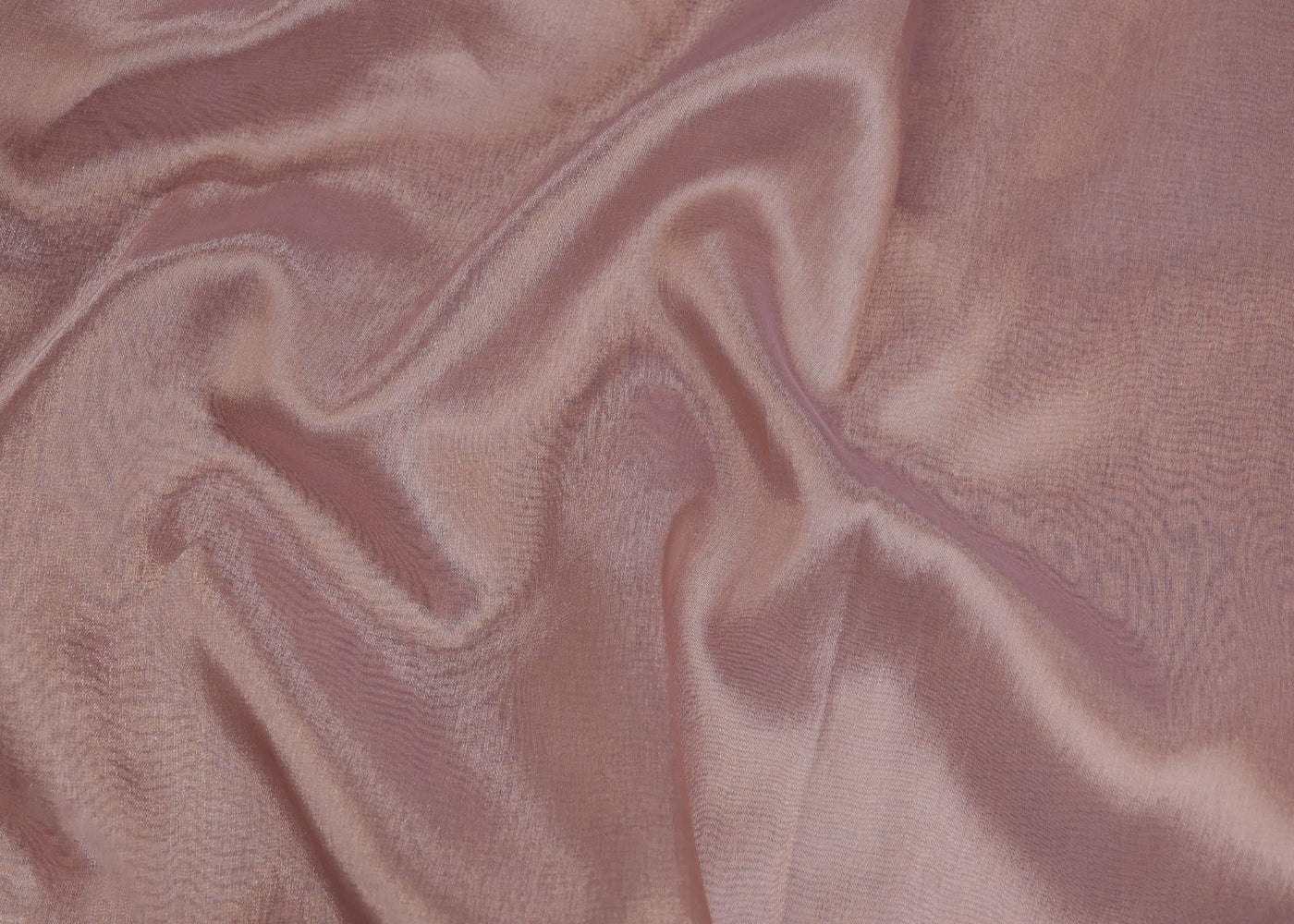 Light onion coloured tissue fabric with gold shimmer