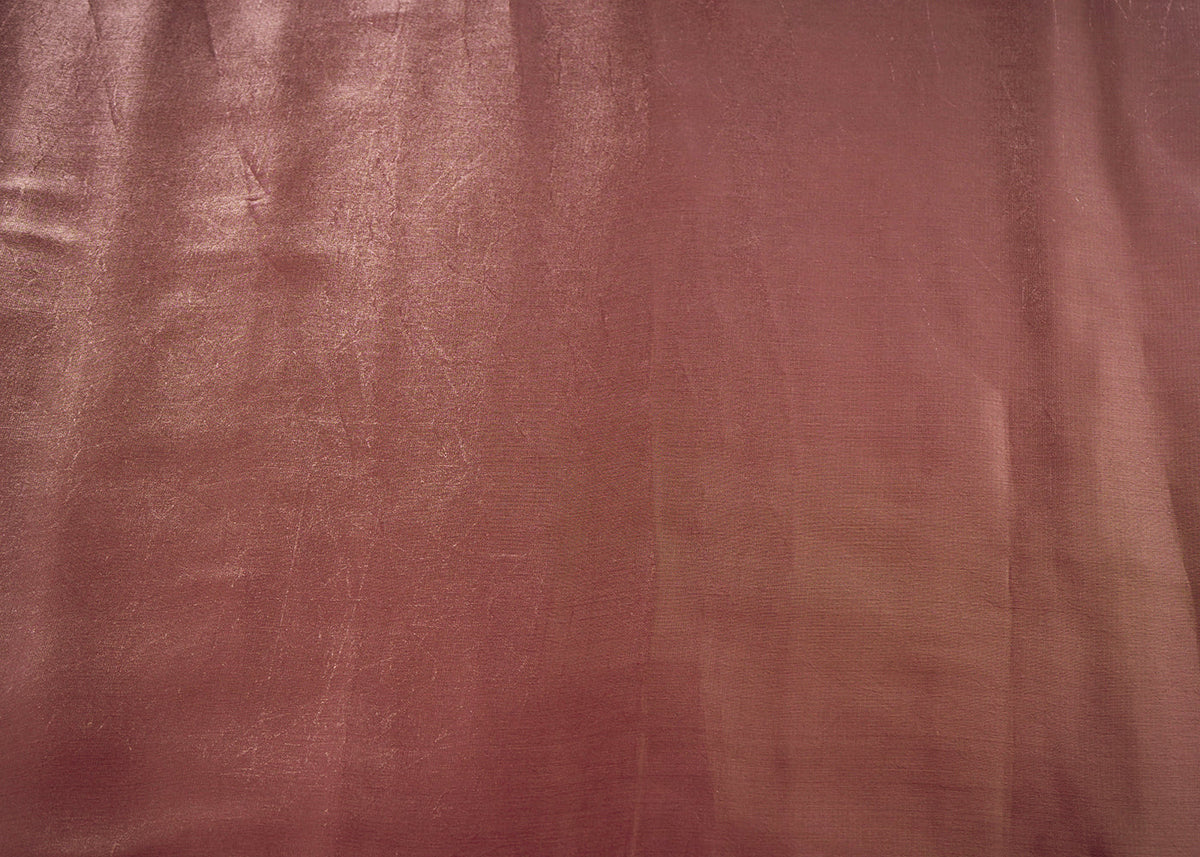 Light Maroon Colored Organza Satin Fabric 8634(101)