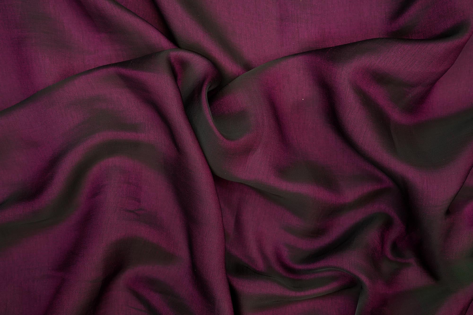 Wine coloured barfi silk fabric