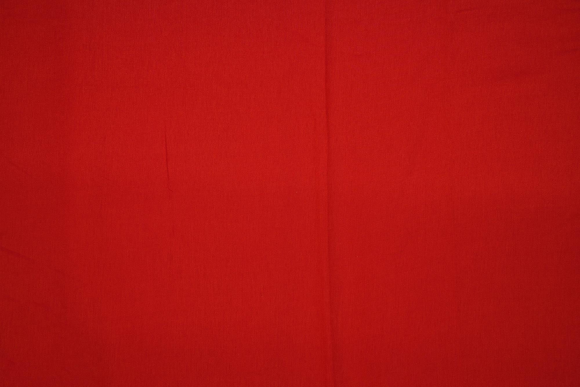 Red coloured barfi silk fabric