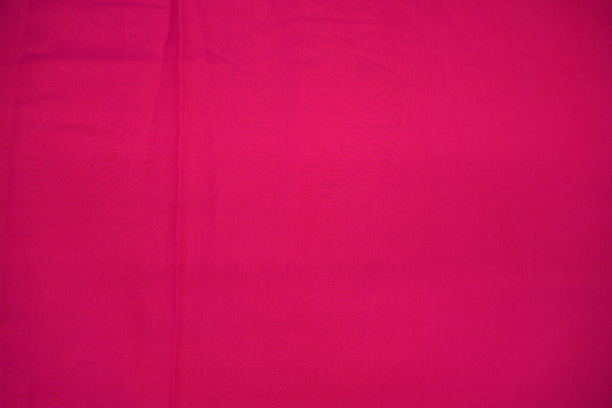 Magenta coloured barfi silk fabric