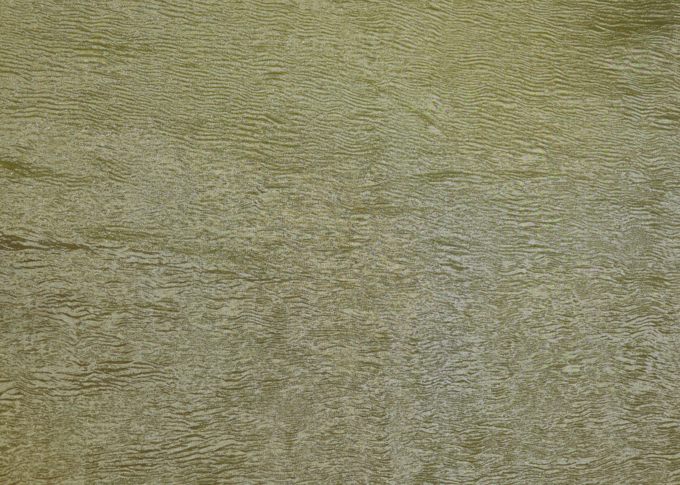 Moss Green crushed tissue with shimmer