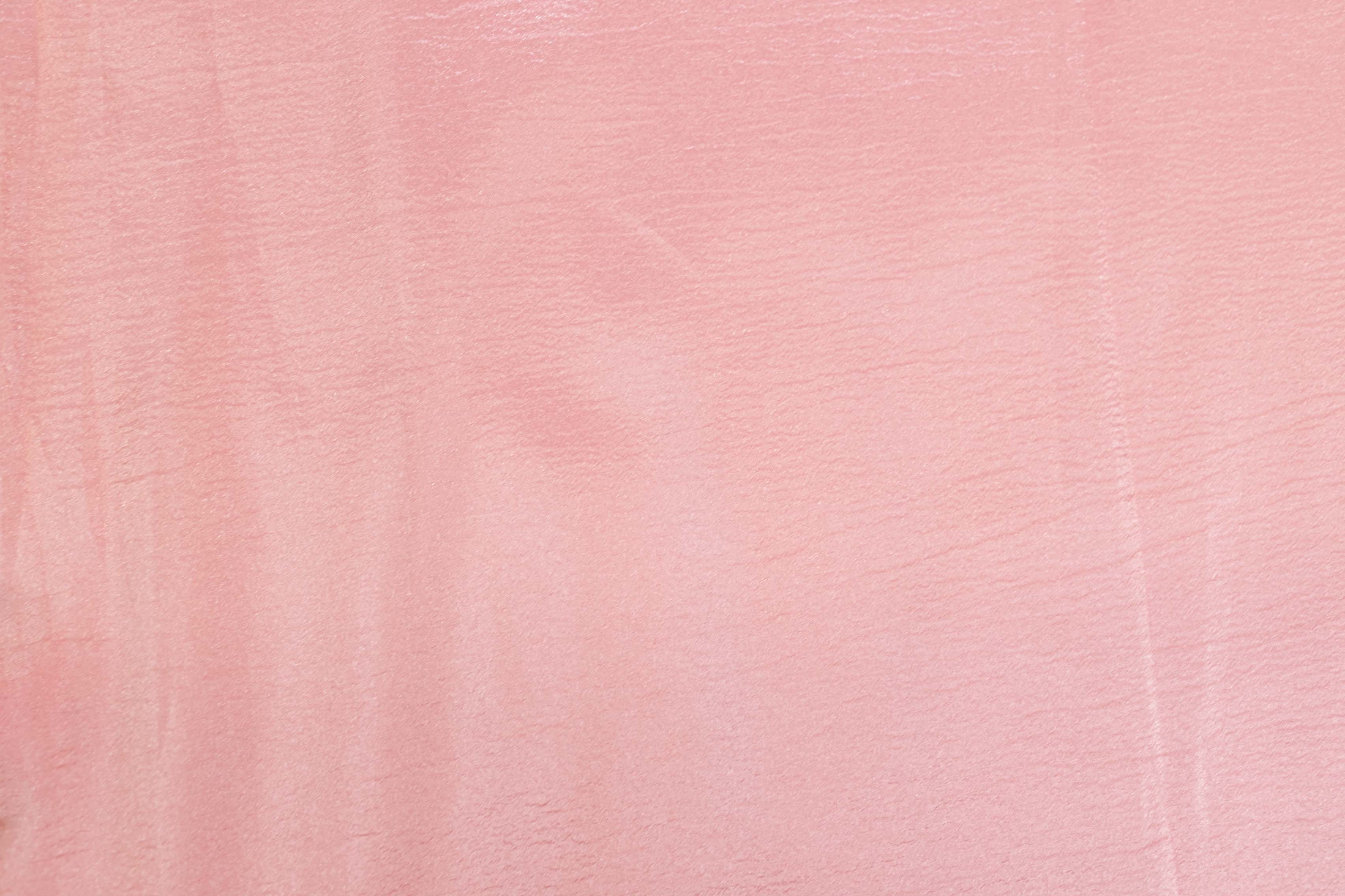 Baby pink coloured crushed tissue organza fabric