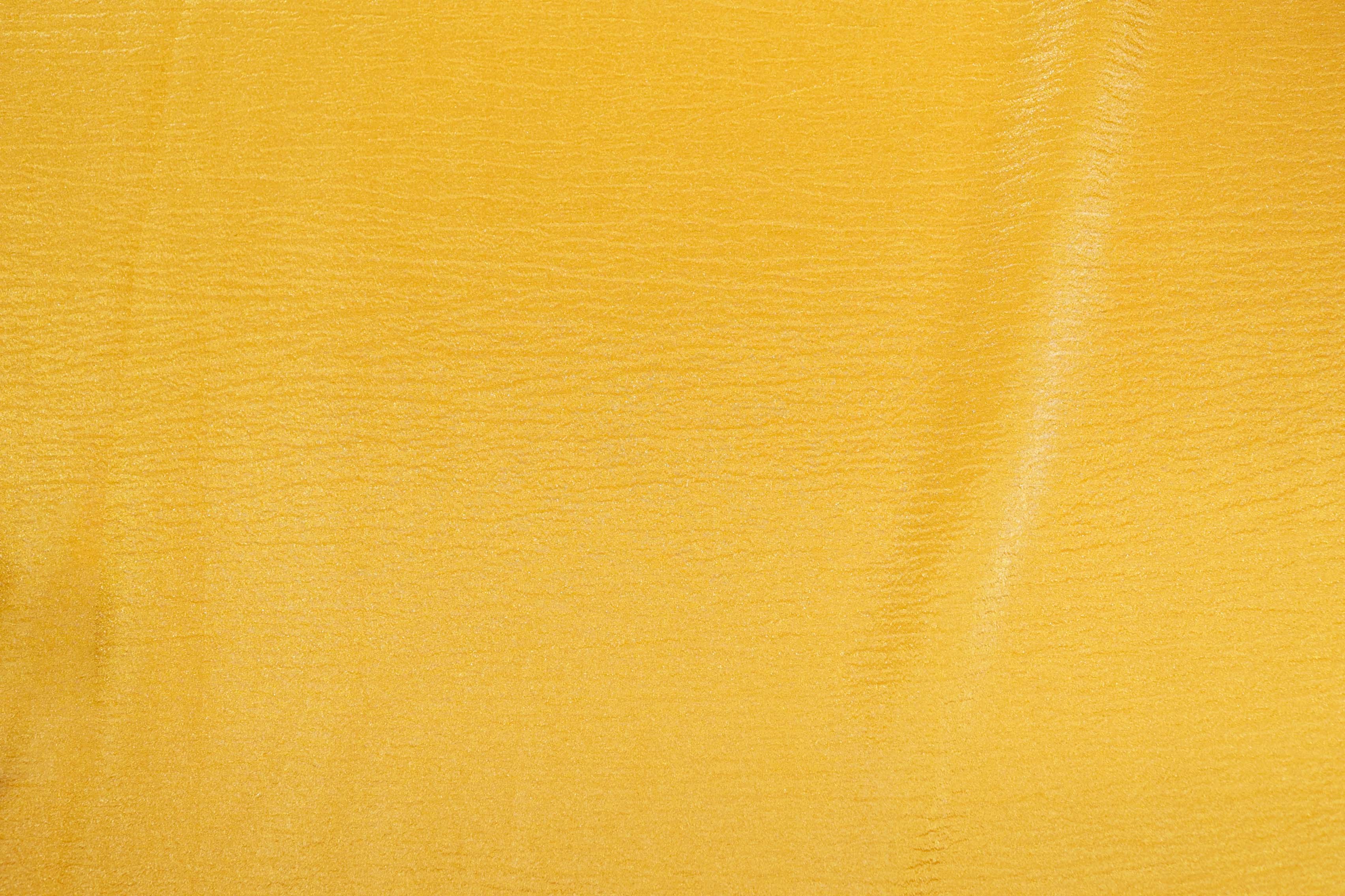 Mustard yellow  coloured crushed tissue organza fabric