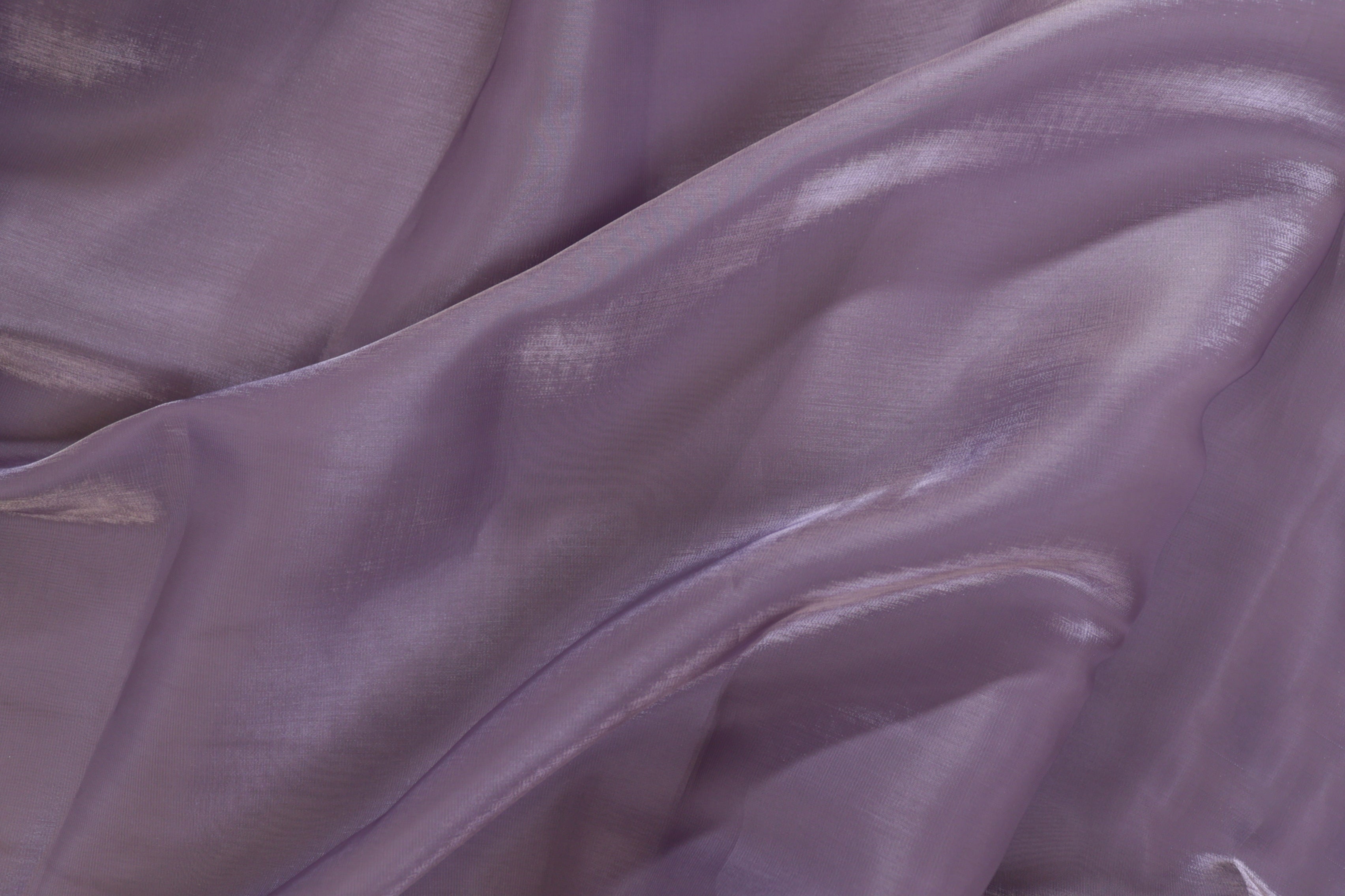 Pastel purple coloured jimmy choo plain fabric