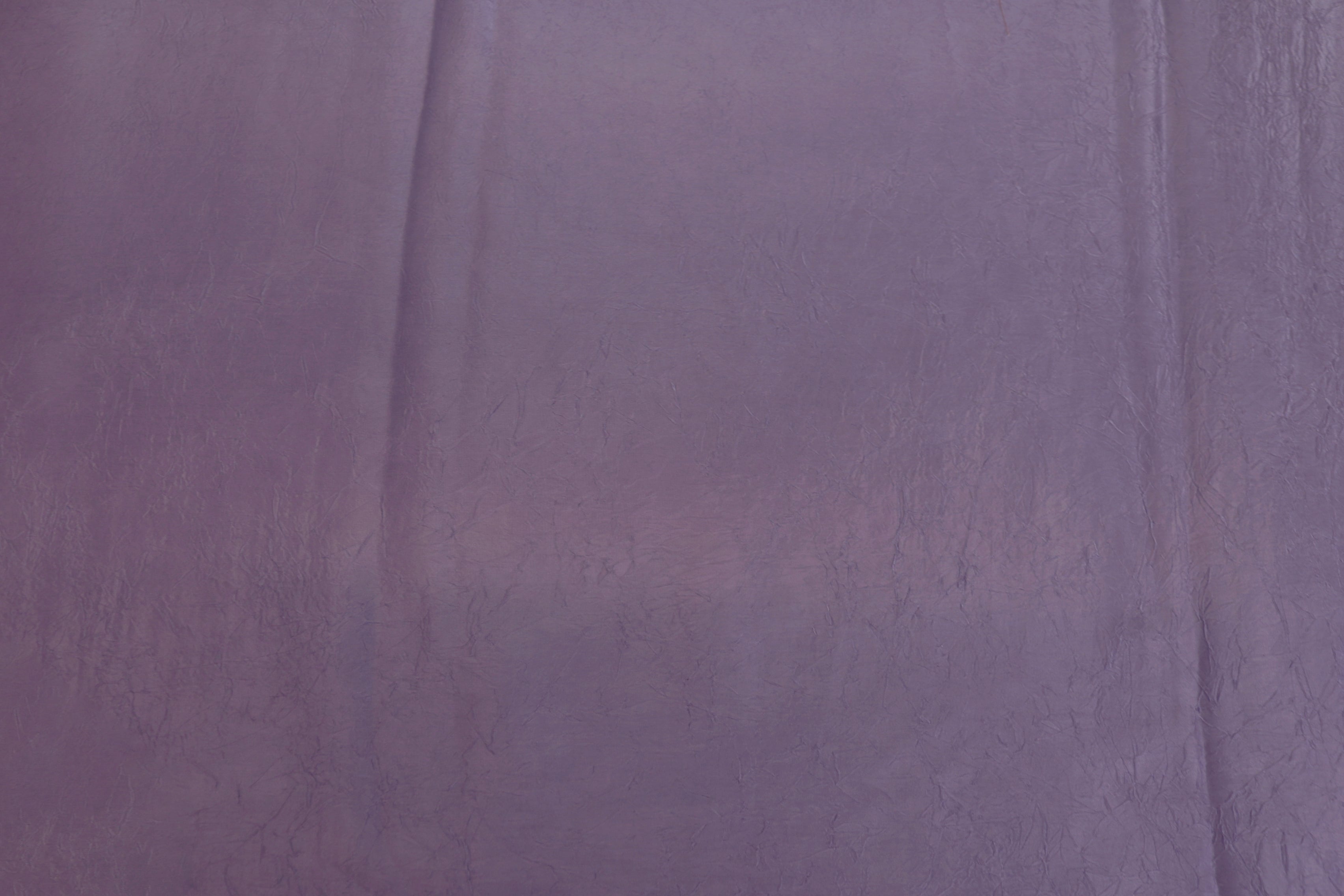 Lavender coloured silk crushed texture fabric