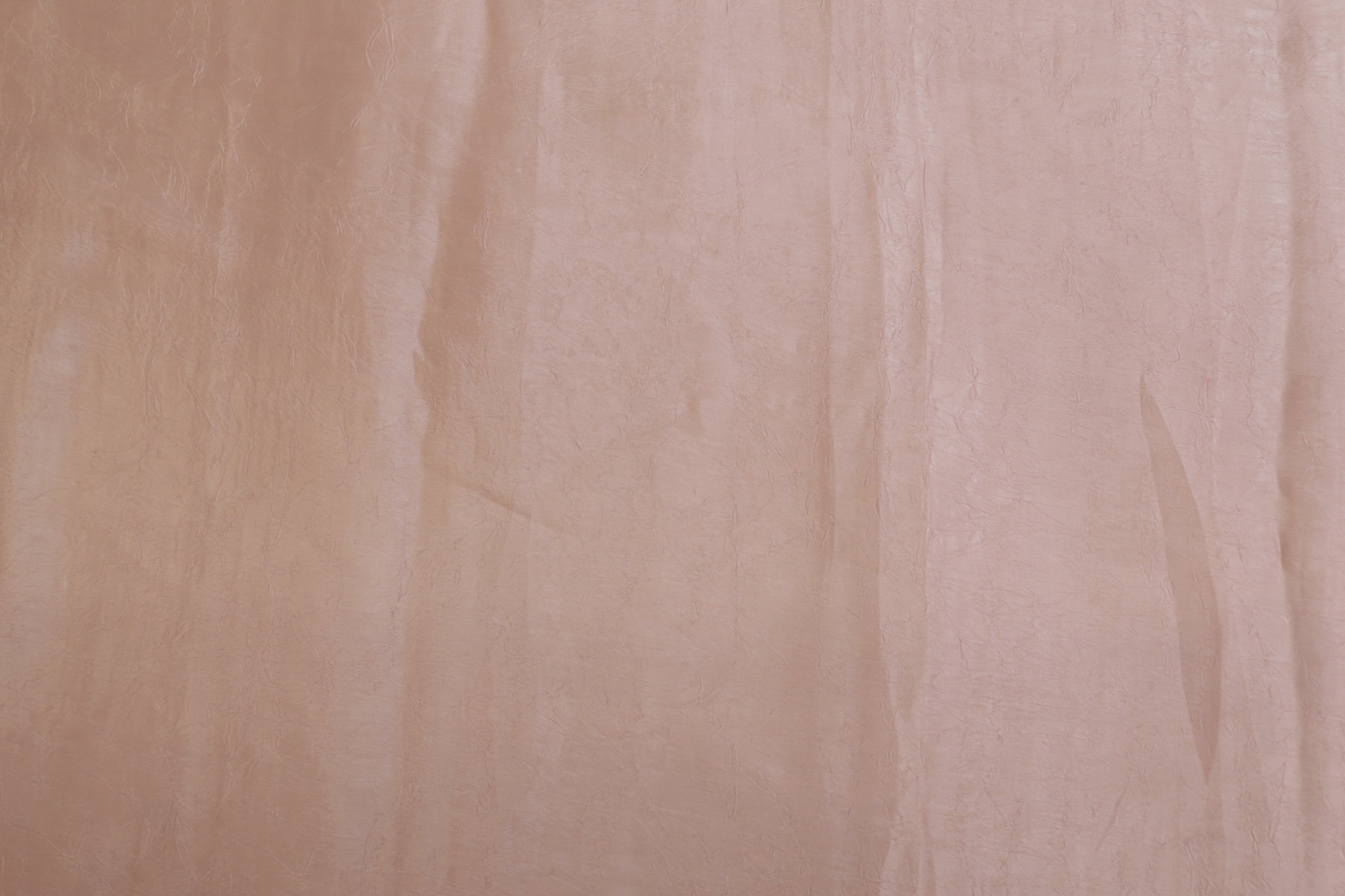 Rose Pink coloured silk crushed texture fabric