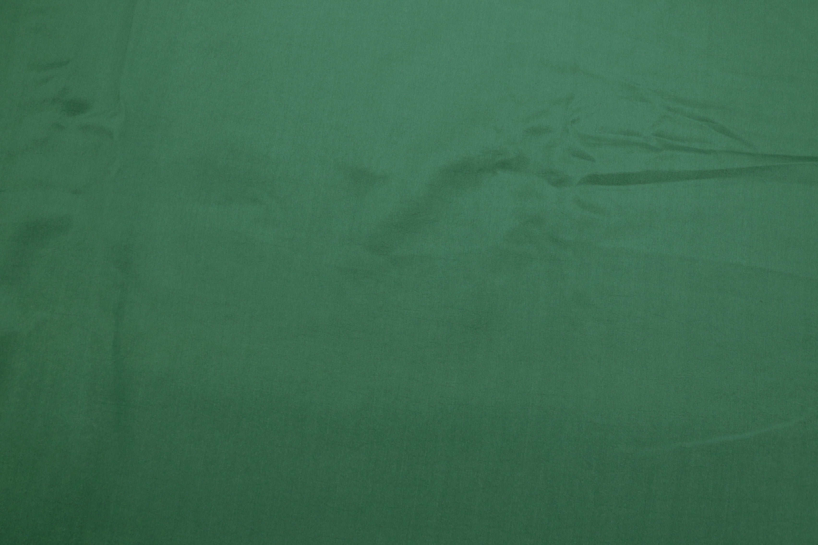 Emerald green coloured  habutai silk fabric