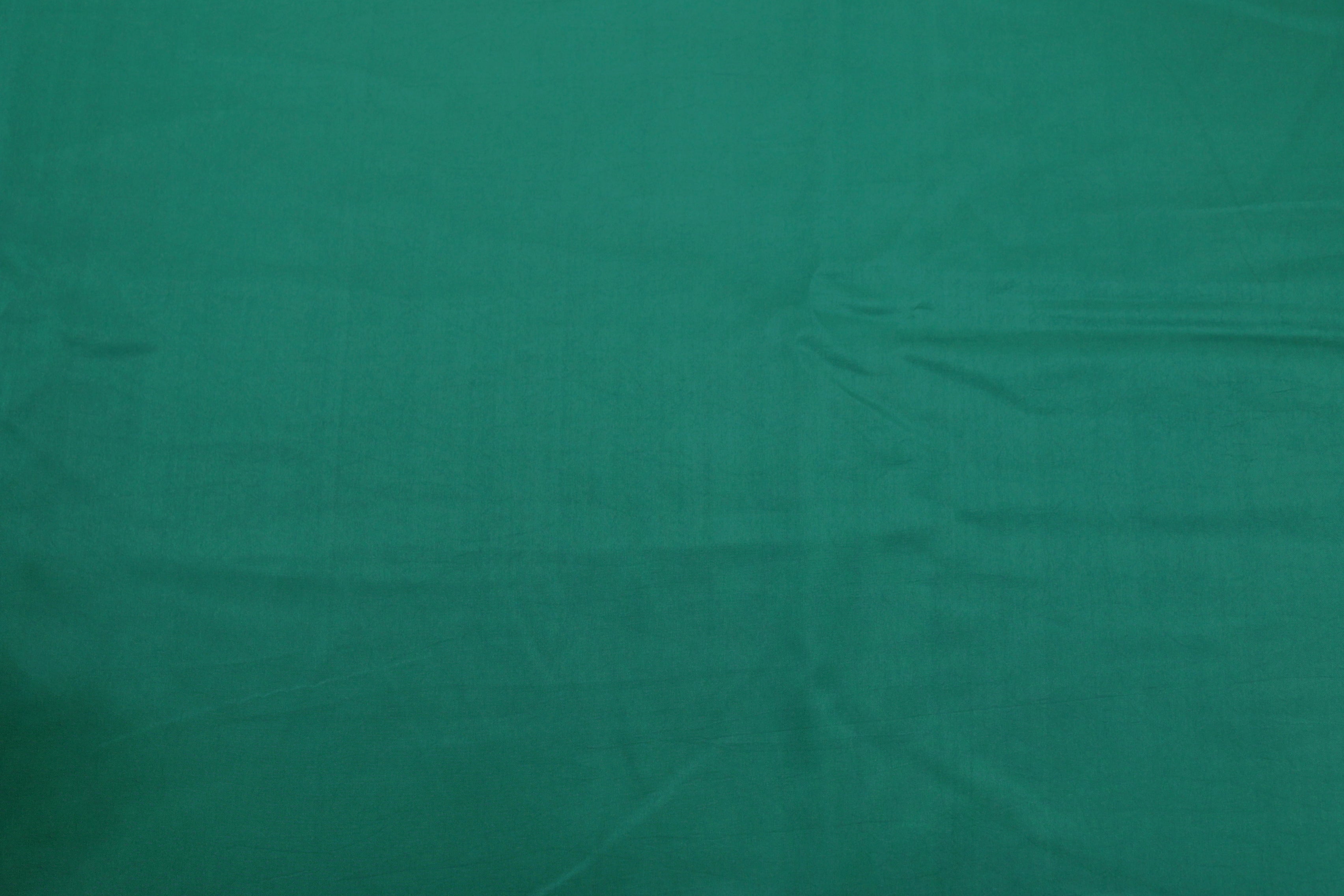 Sea green coloured habutai silk fabric