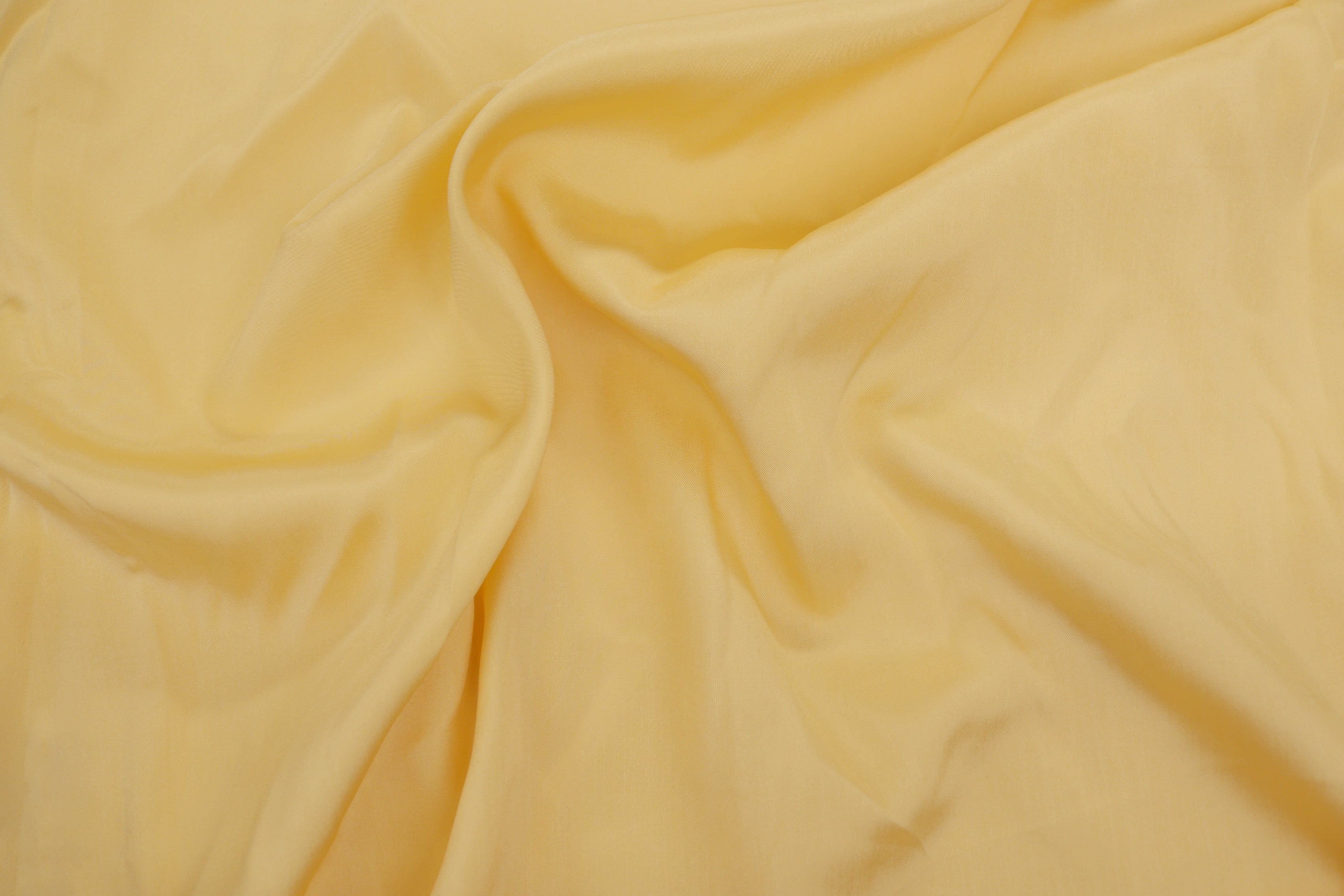 Mango coloured  habutai silk fabric