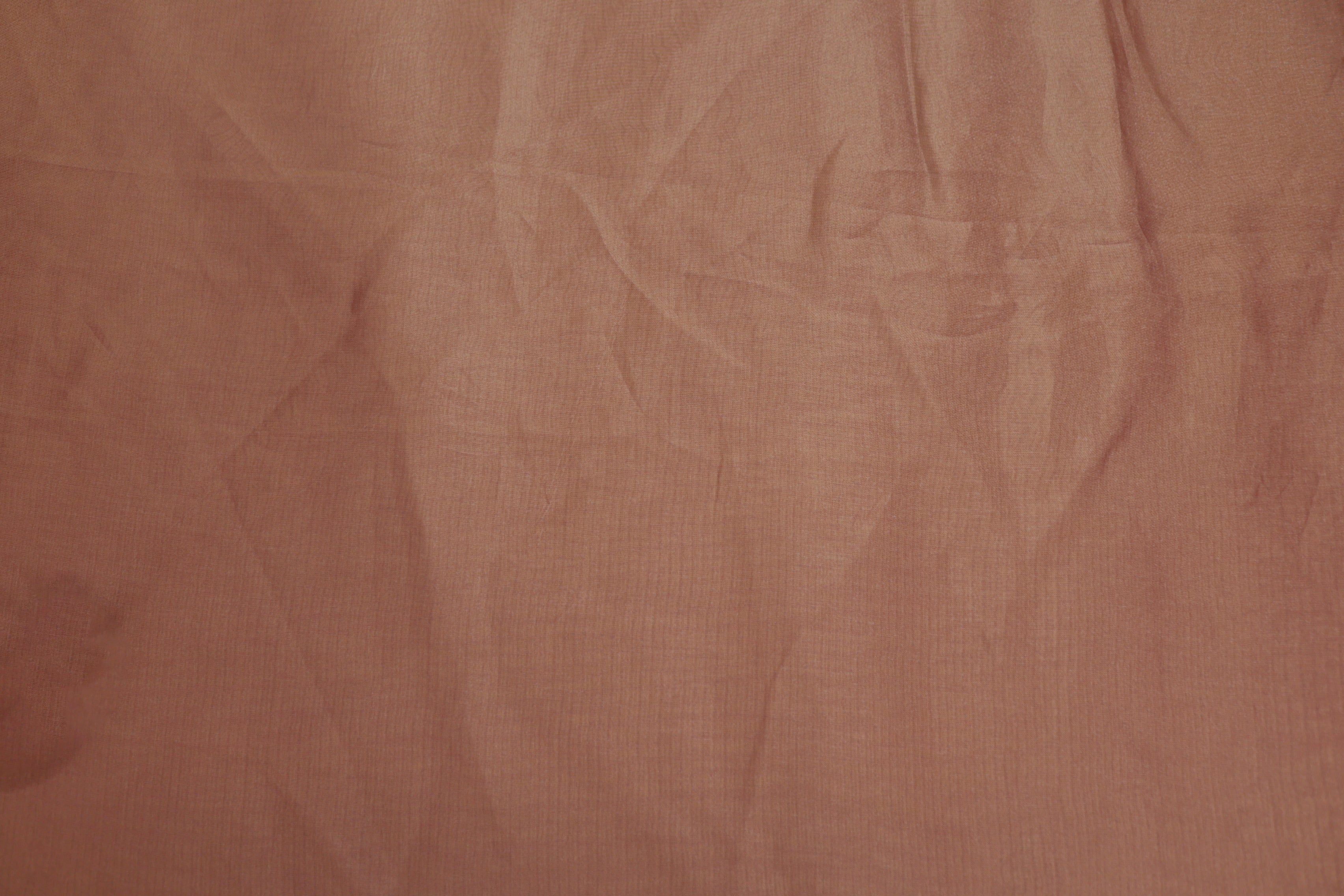 Pink coloured Soft tissue tissue fabric with gold shimmer