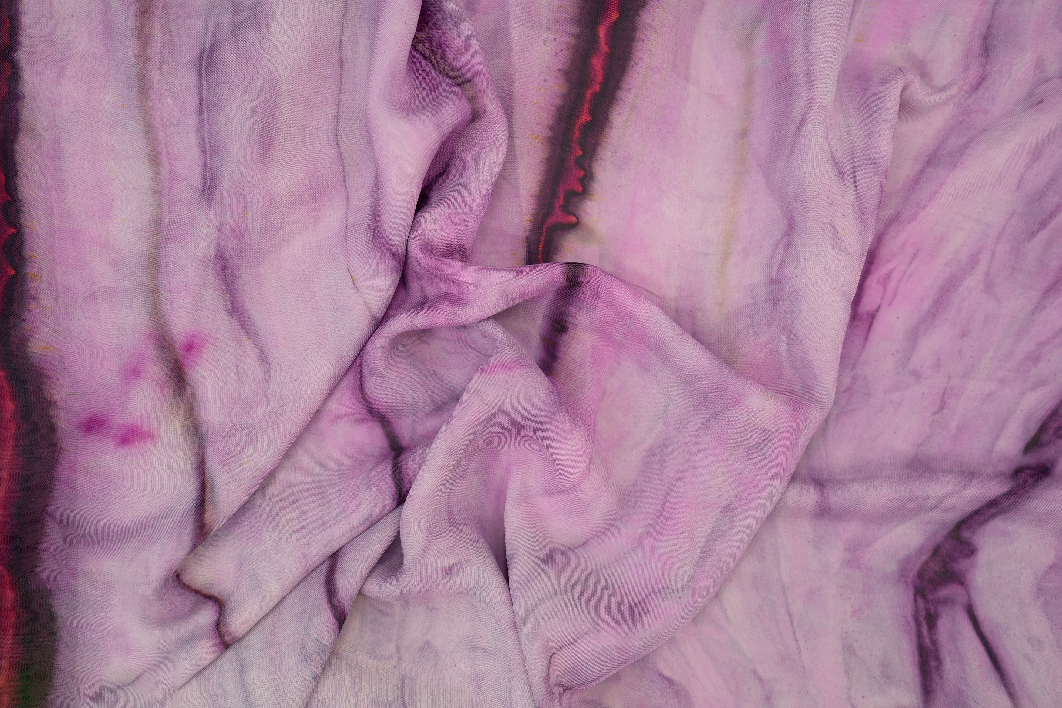 Lavender coloured  soft suede texture fabric