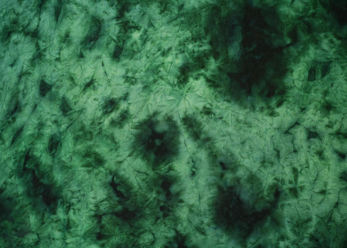 Green coloured soft suede texture