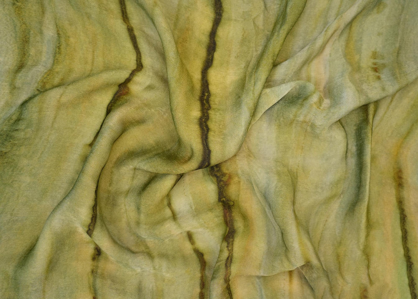 Mehendi green coloured soft suede texture