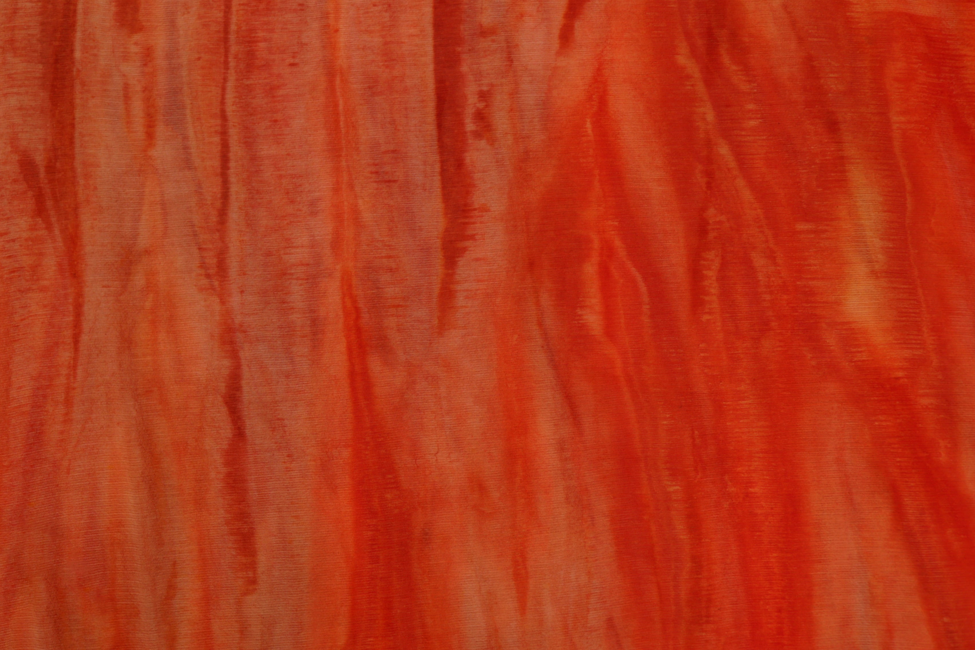 Dark orange Coloured textured chiffon fabric