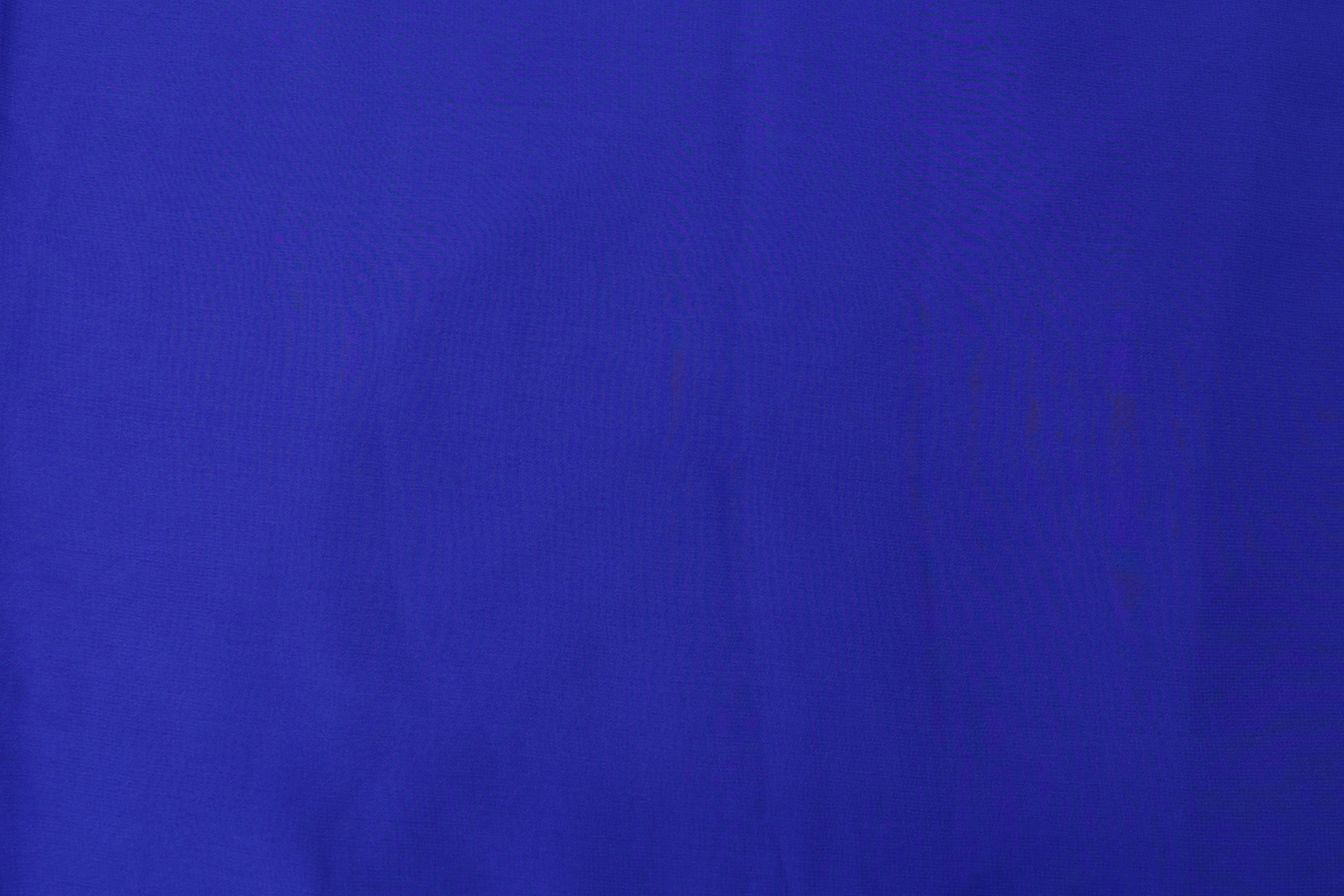 Royal blue plain georgette fabric