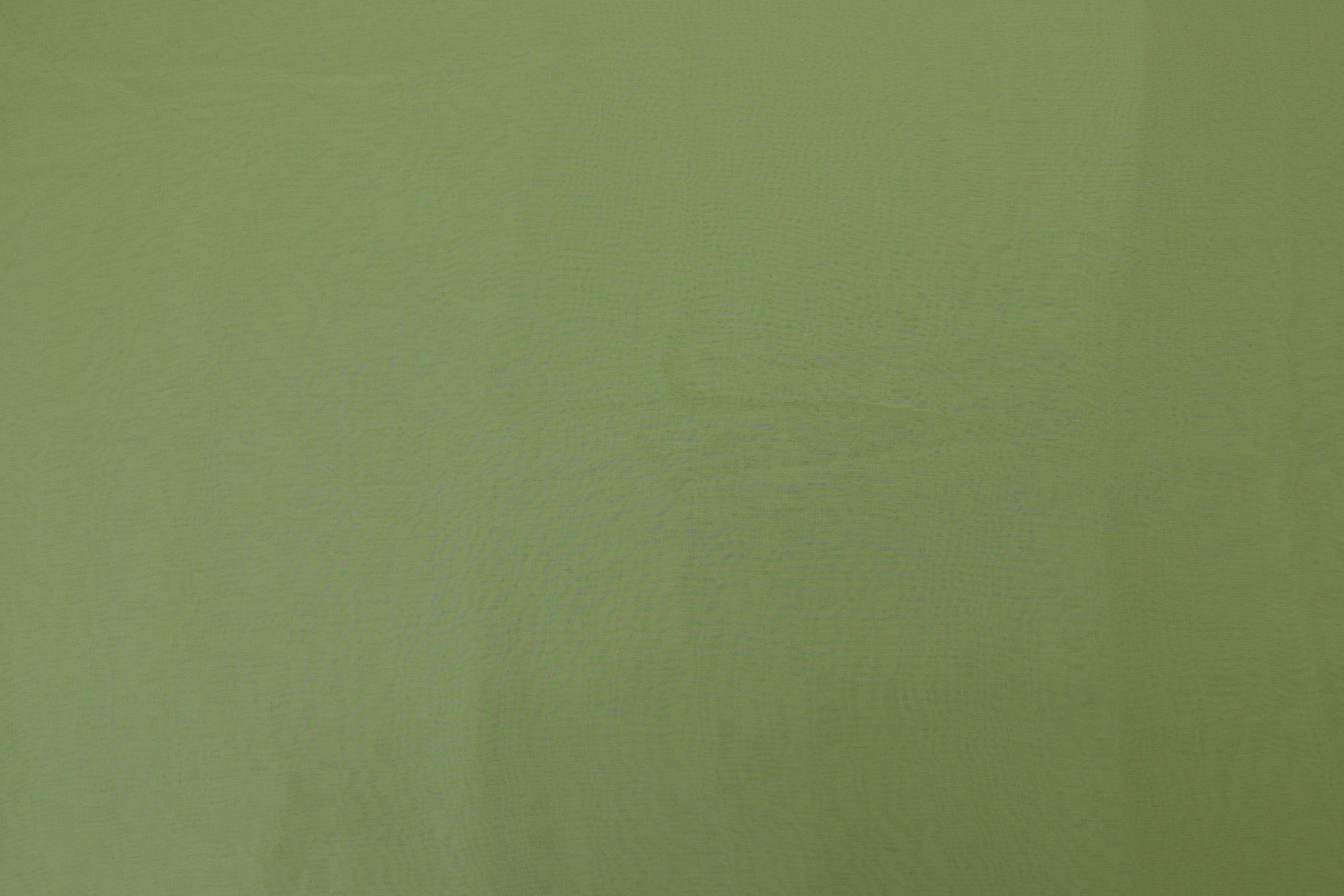 Pastel green plain georgette fabric