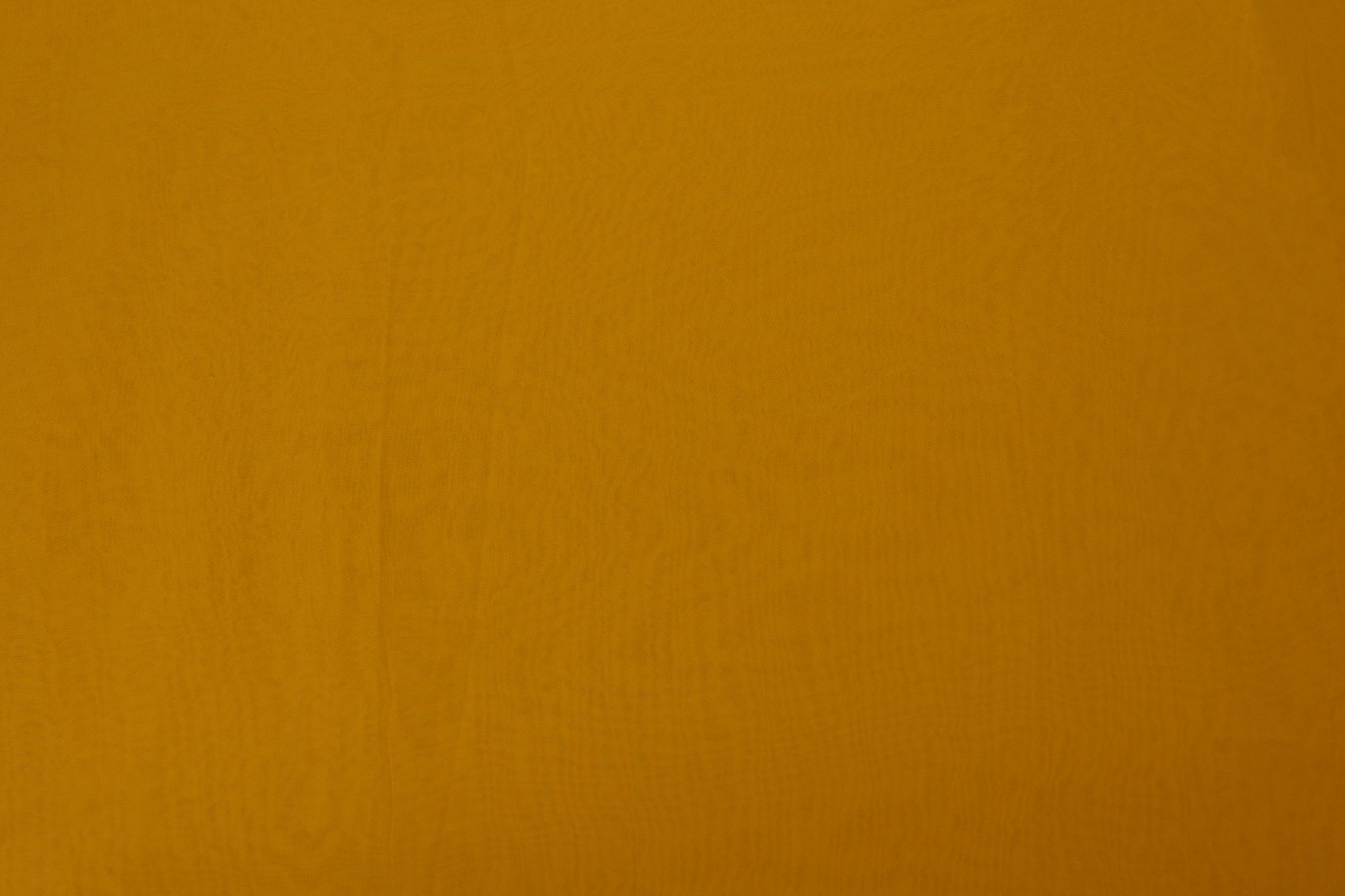 Mustard plain georgette fabric