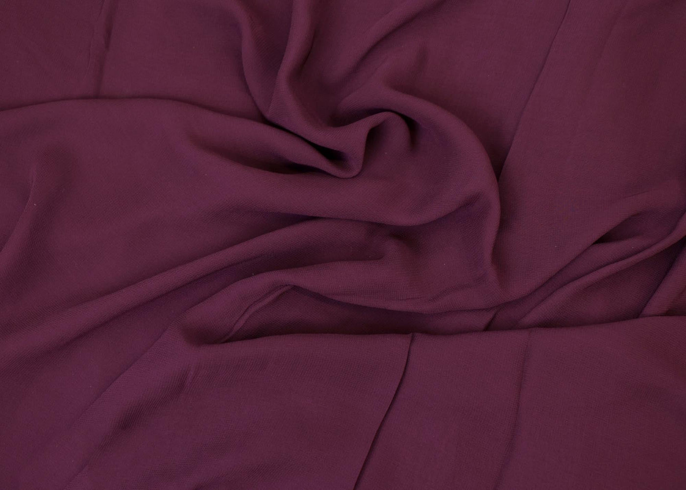 Wine plain georgette fabric