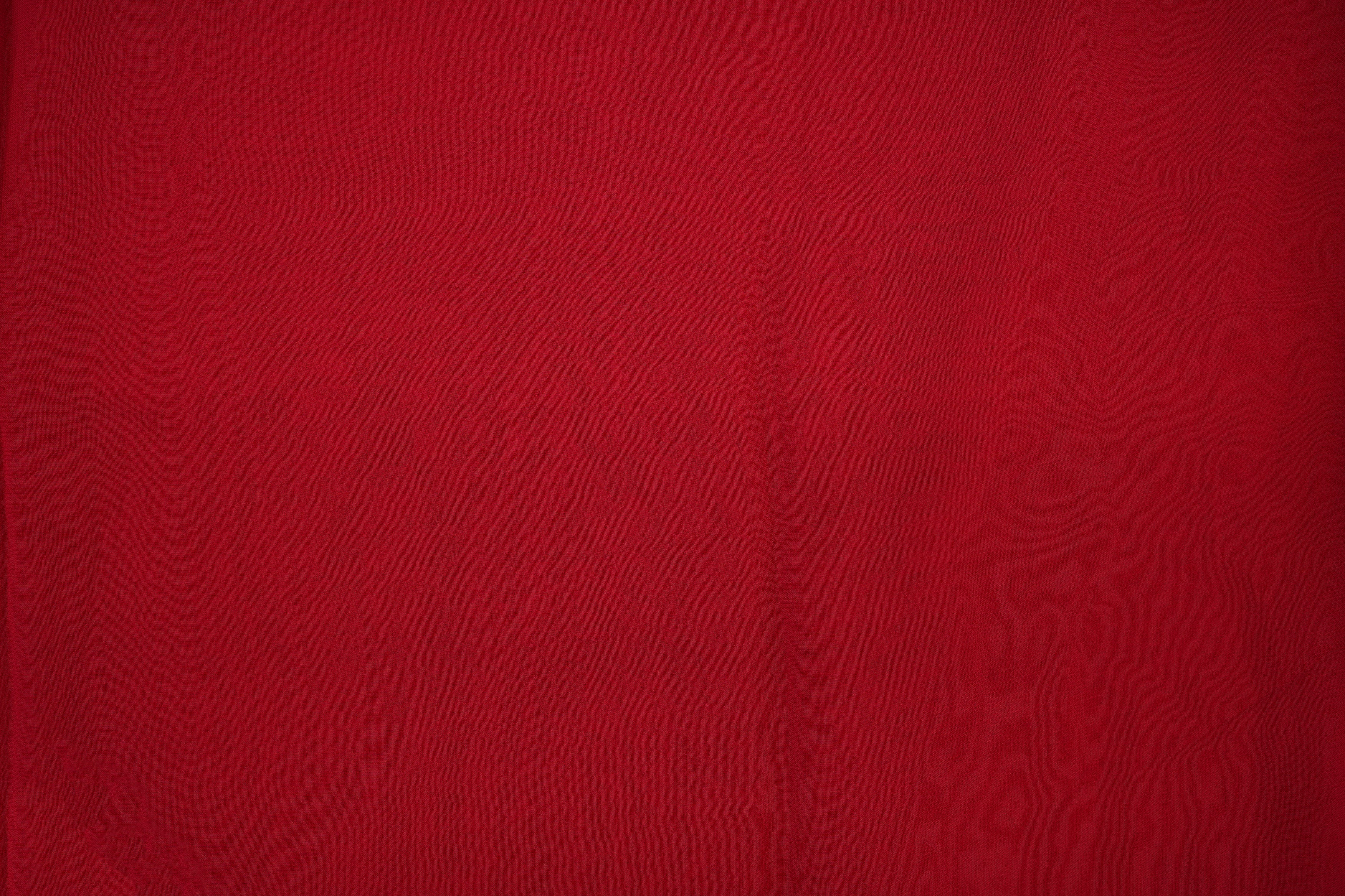 Apple red plain georgette fabric