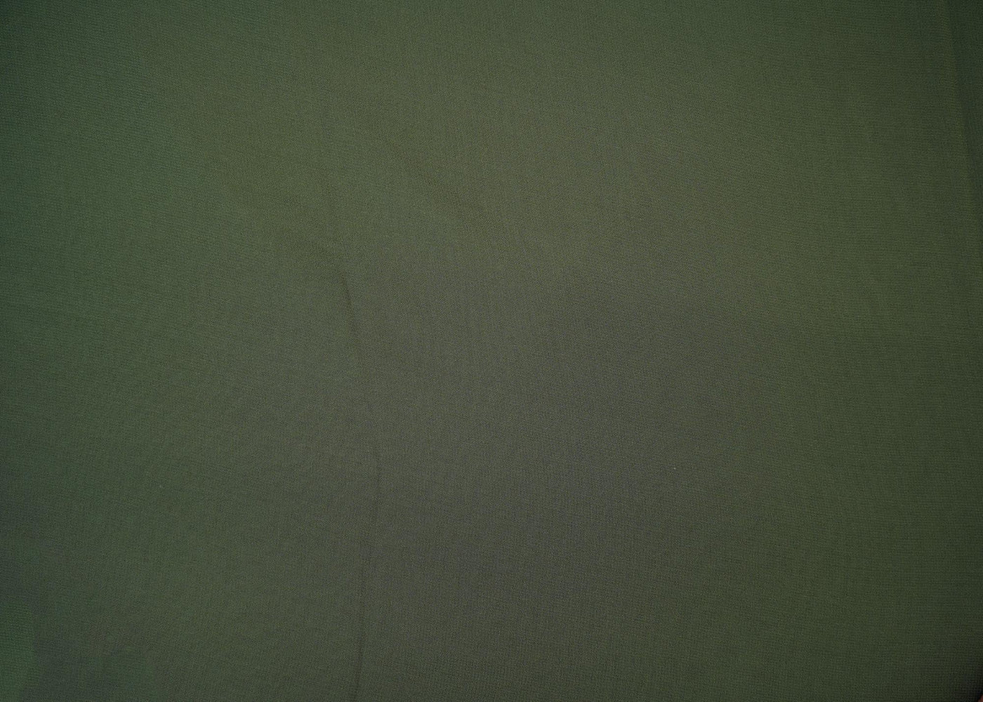 Hunter green plain georgette fabric