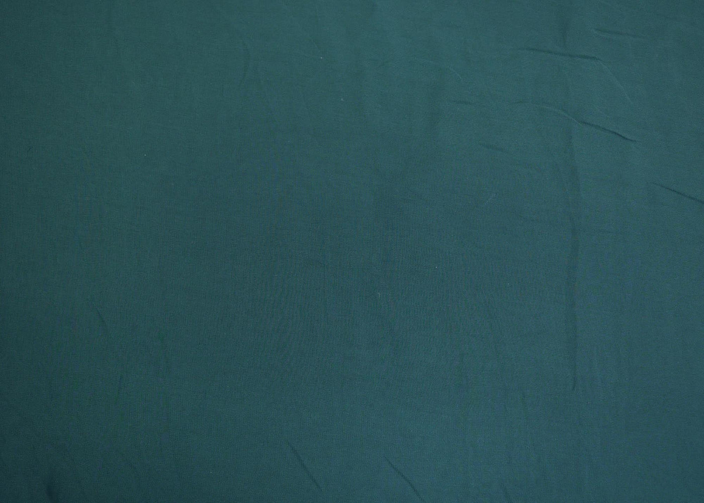 Green plain georgette fabric