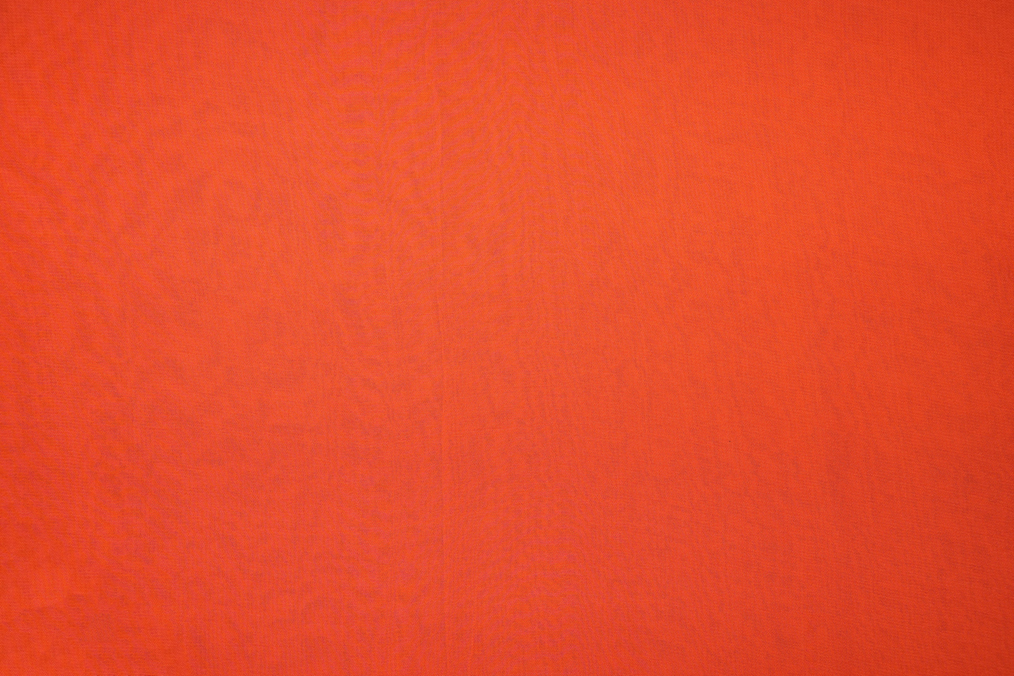 Orange plain georgette fabric