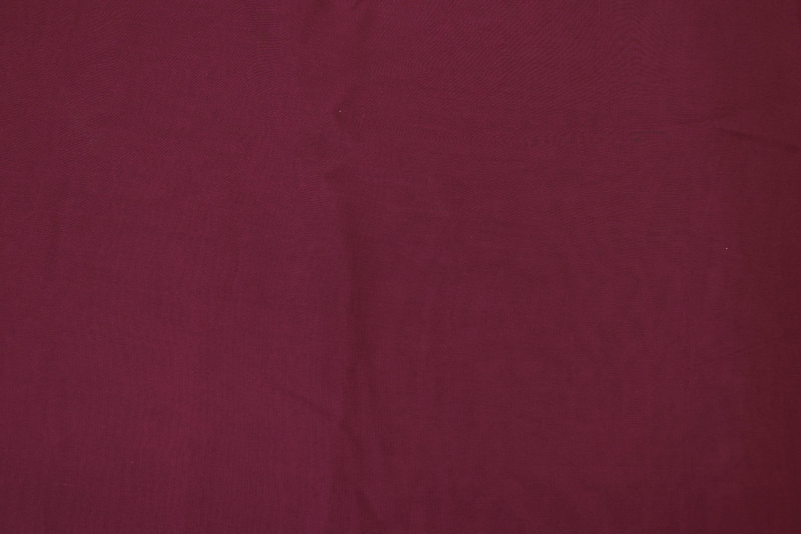 Wine plain georgette fabric