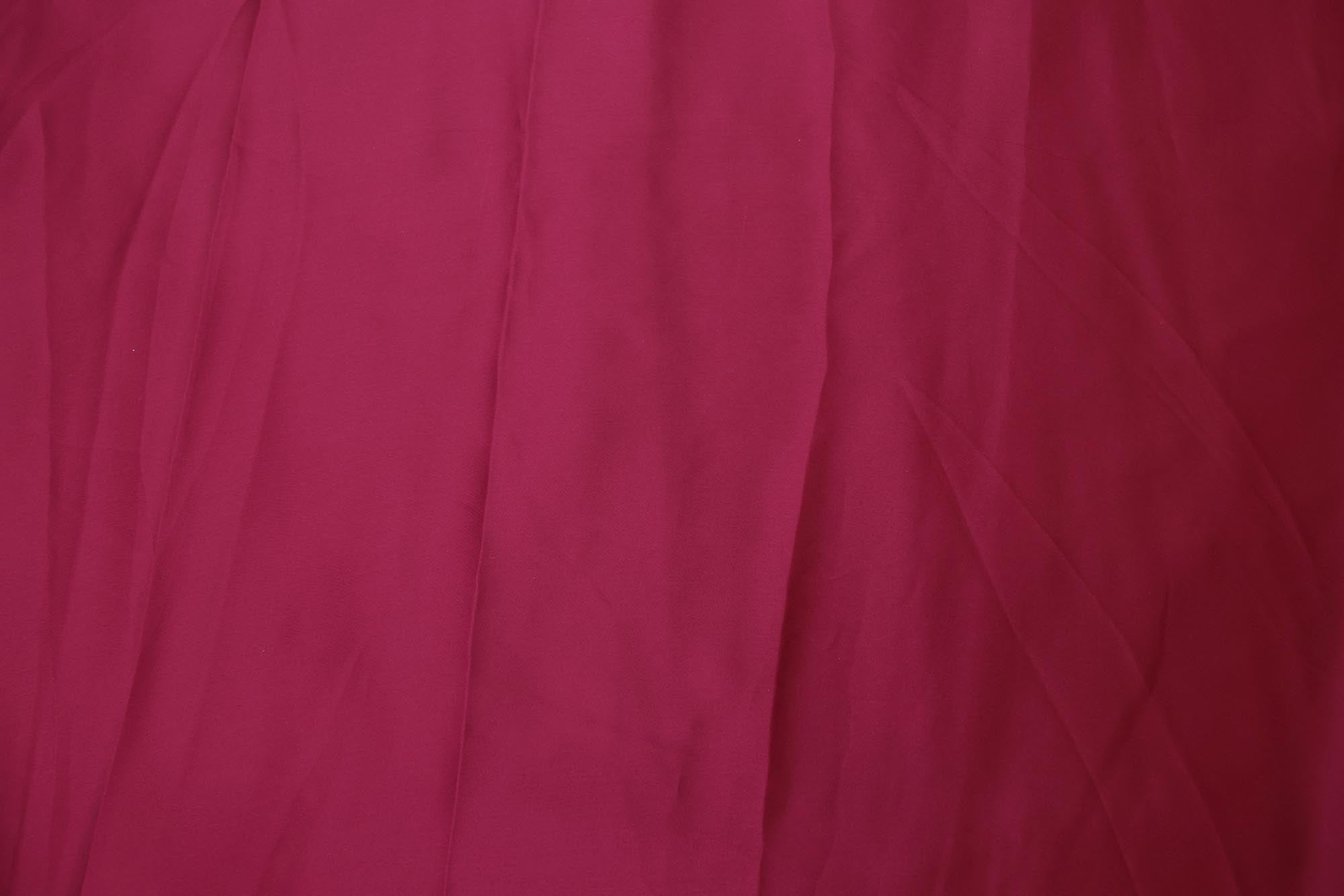 Wine coloured georgette satin