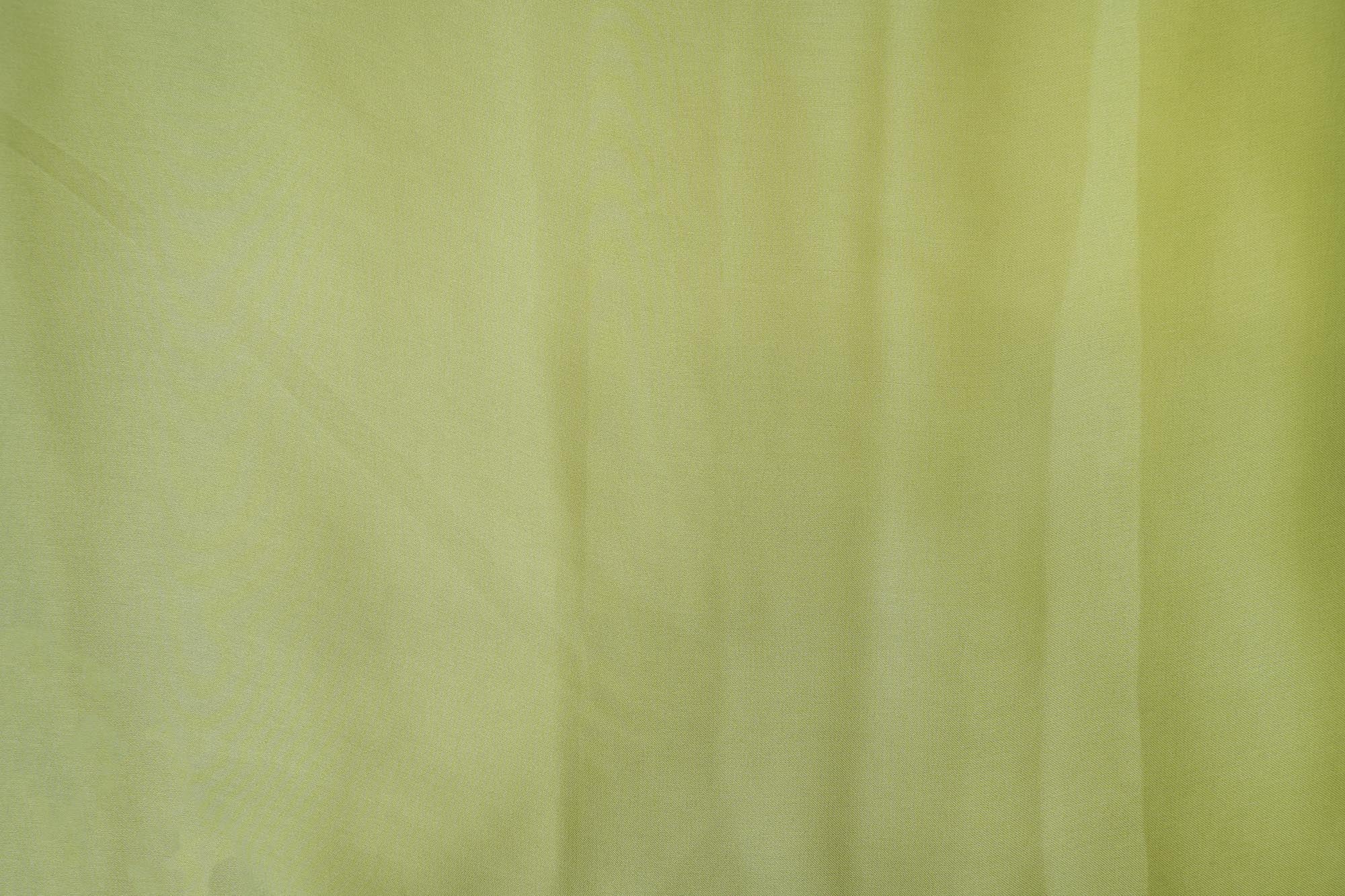 Tea green coloured georgette satin