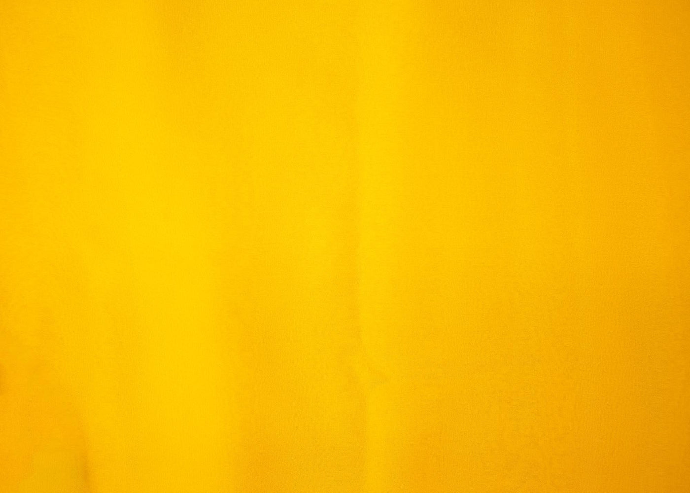 Citrine yellow coloured georgette satin