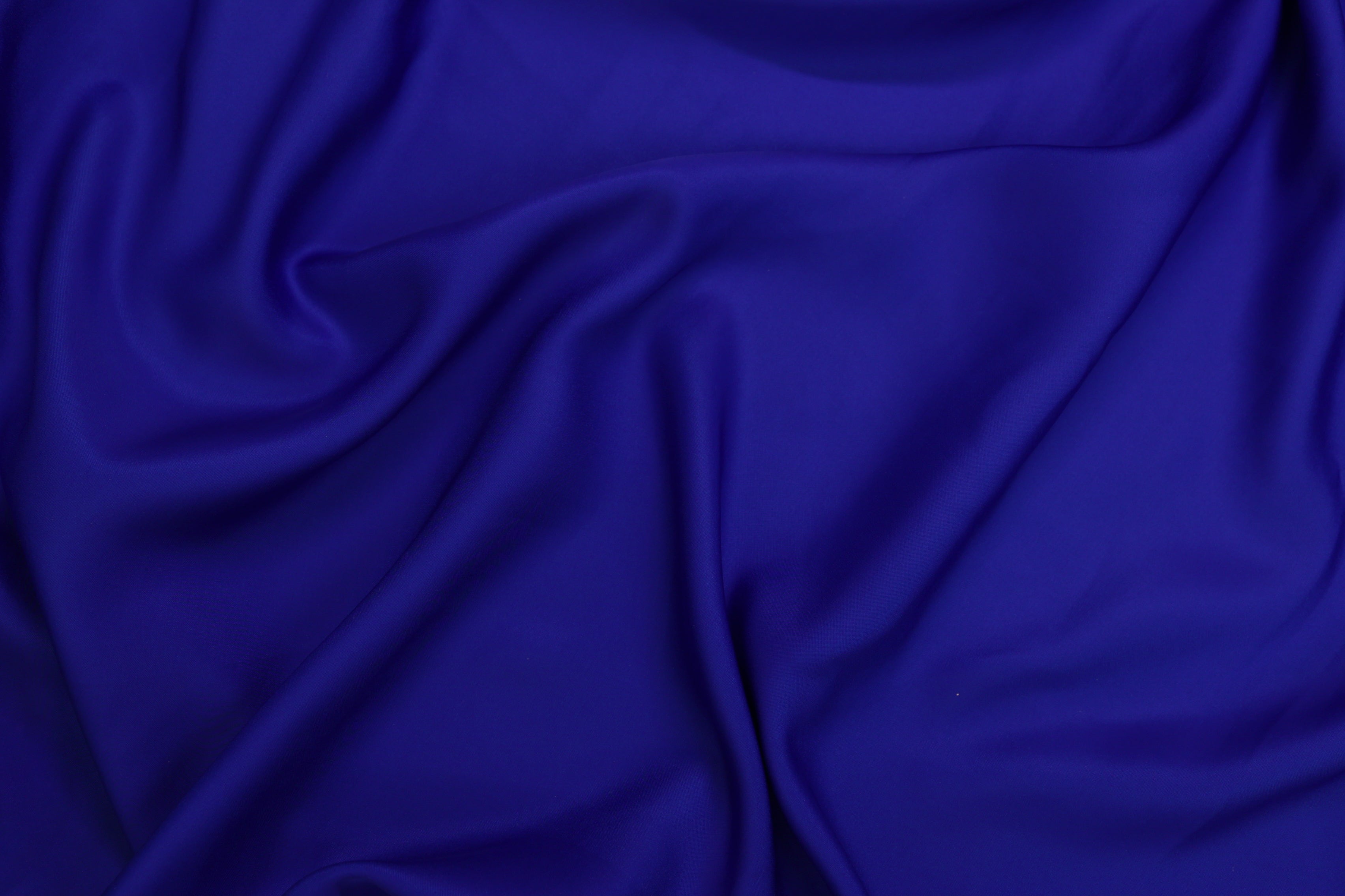 Royal Blue coloured georgette satin