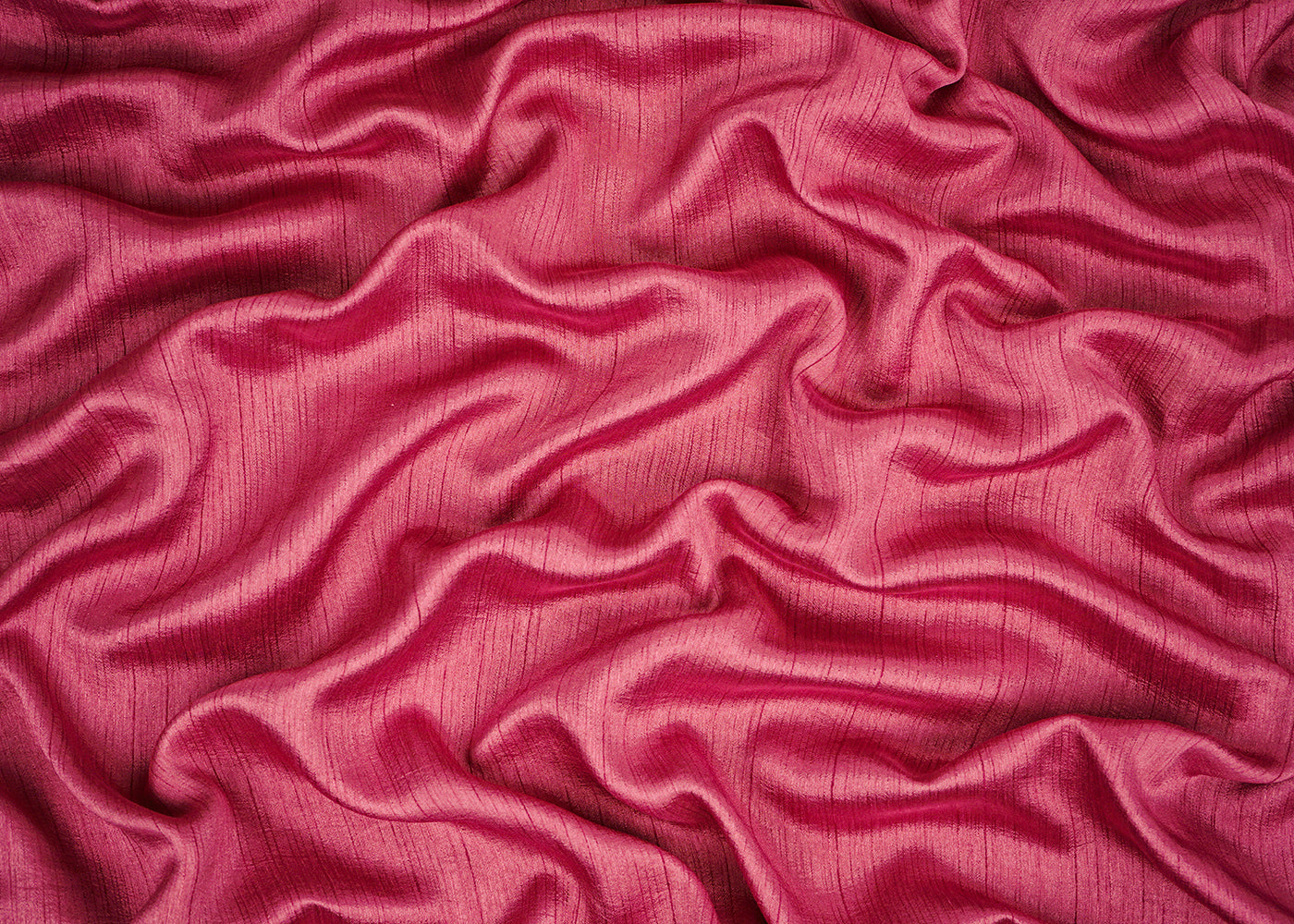 Coral Pink Colored Nysa Silk Fabric 9295(101)