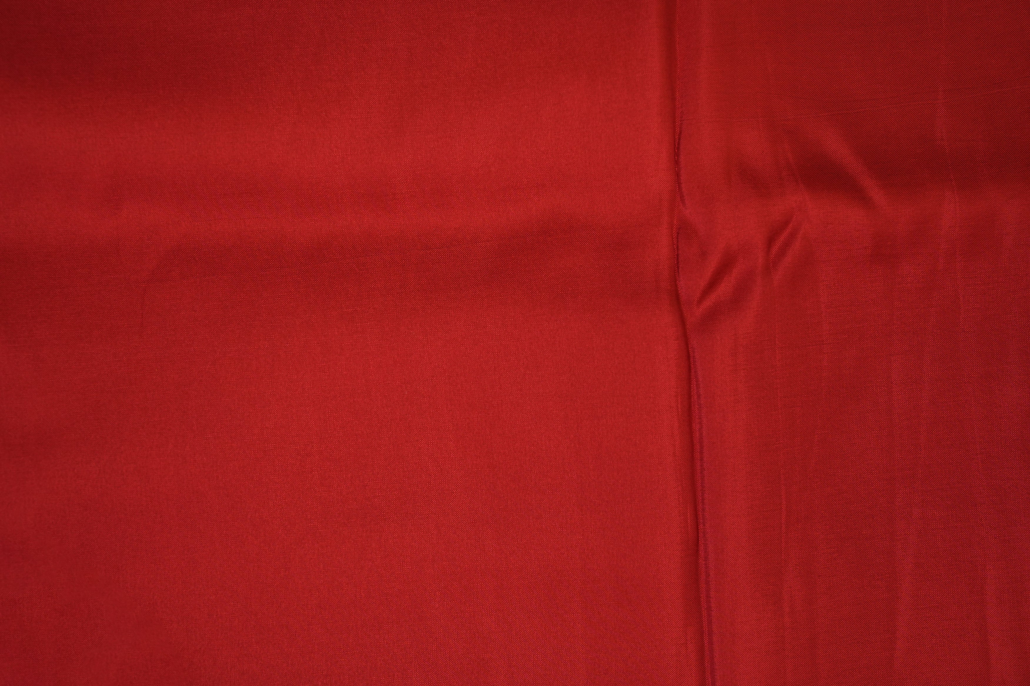 Maroon coloured upada silk fabric