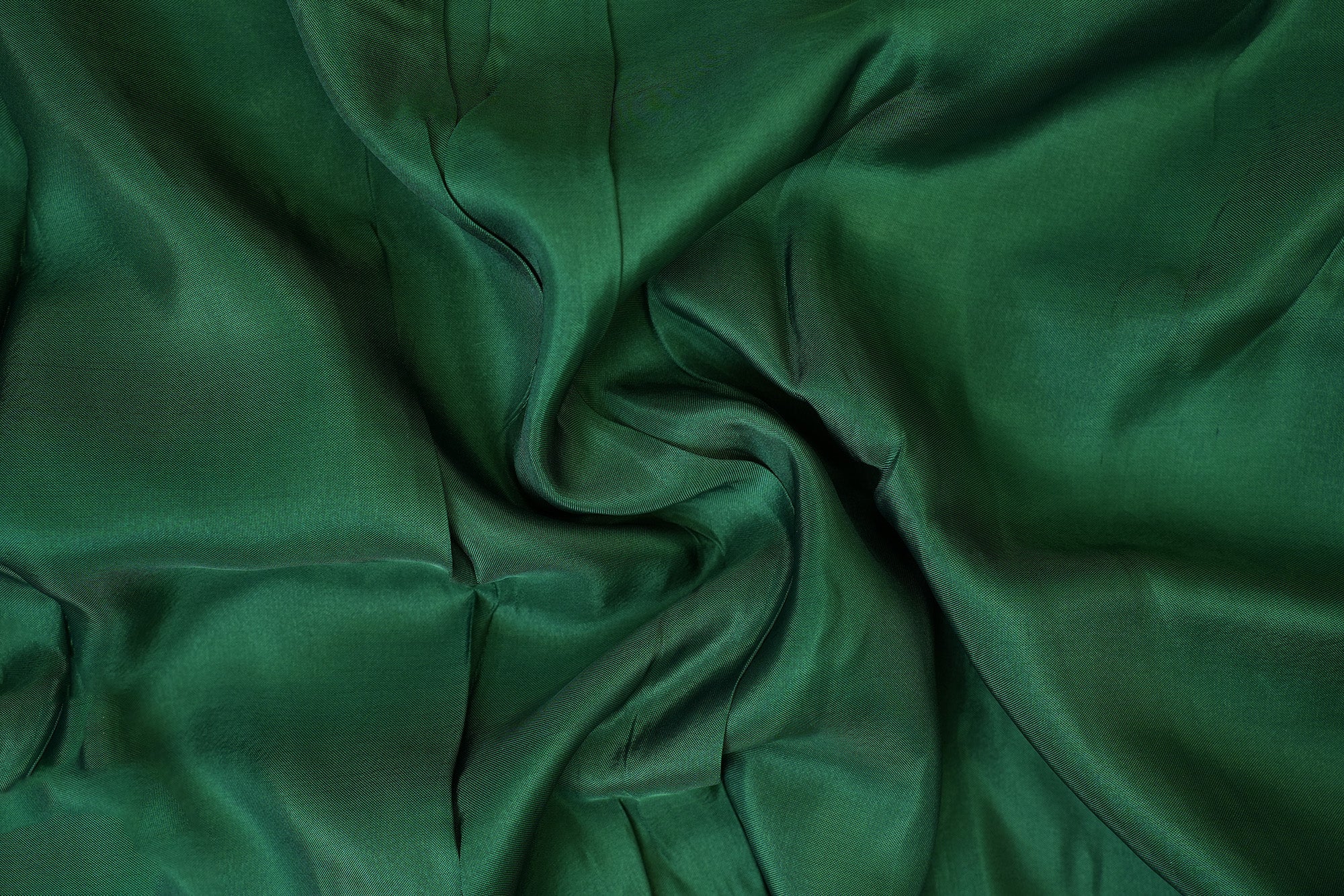 Dark green coloured upada silk fabric