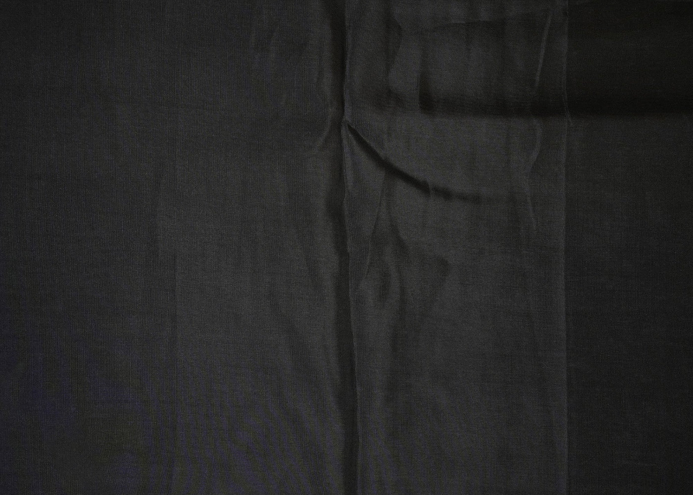 Black coloured upada silk fabric