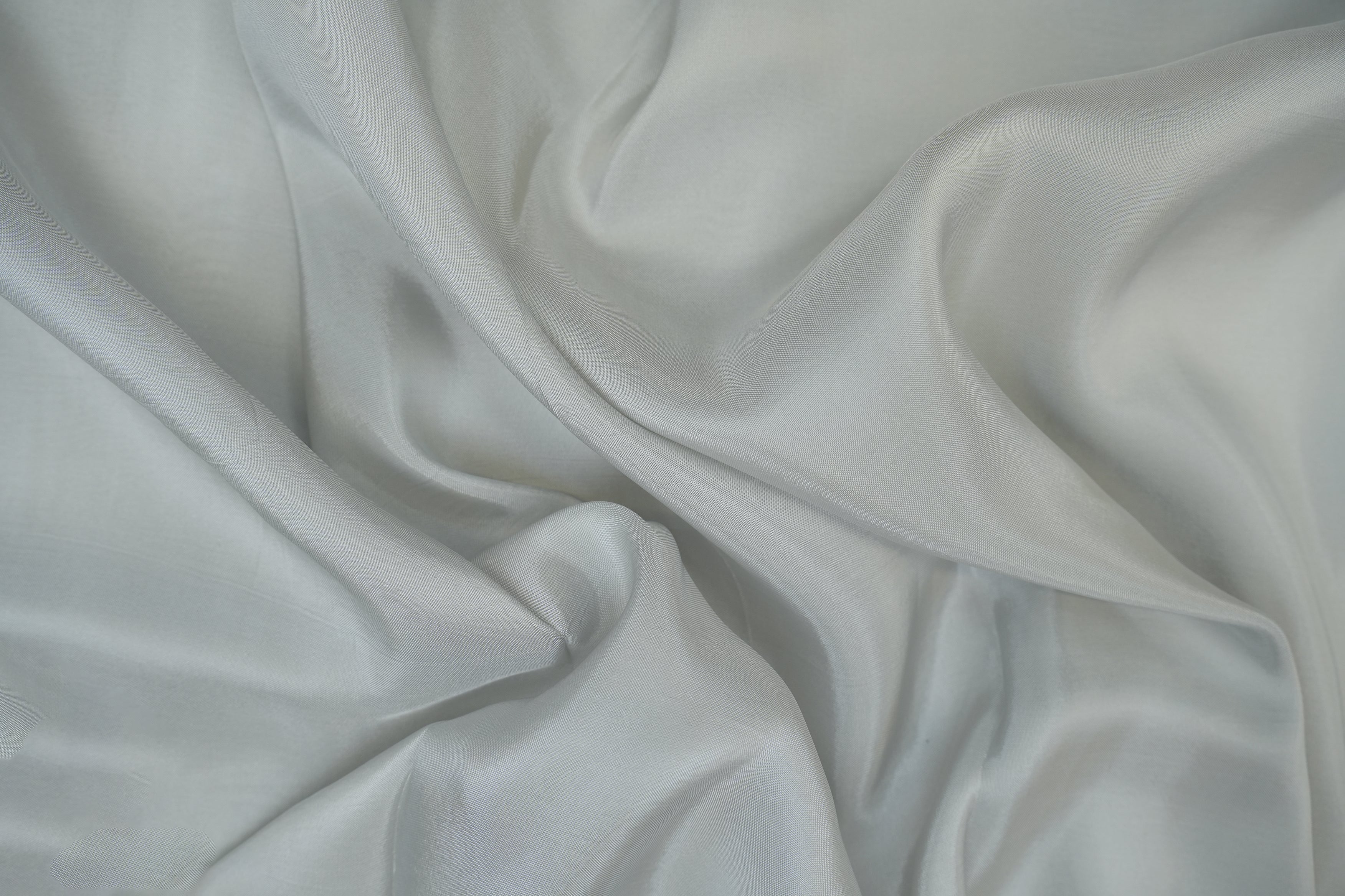 Light Grey coloured upada silk fabric