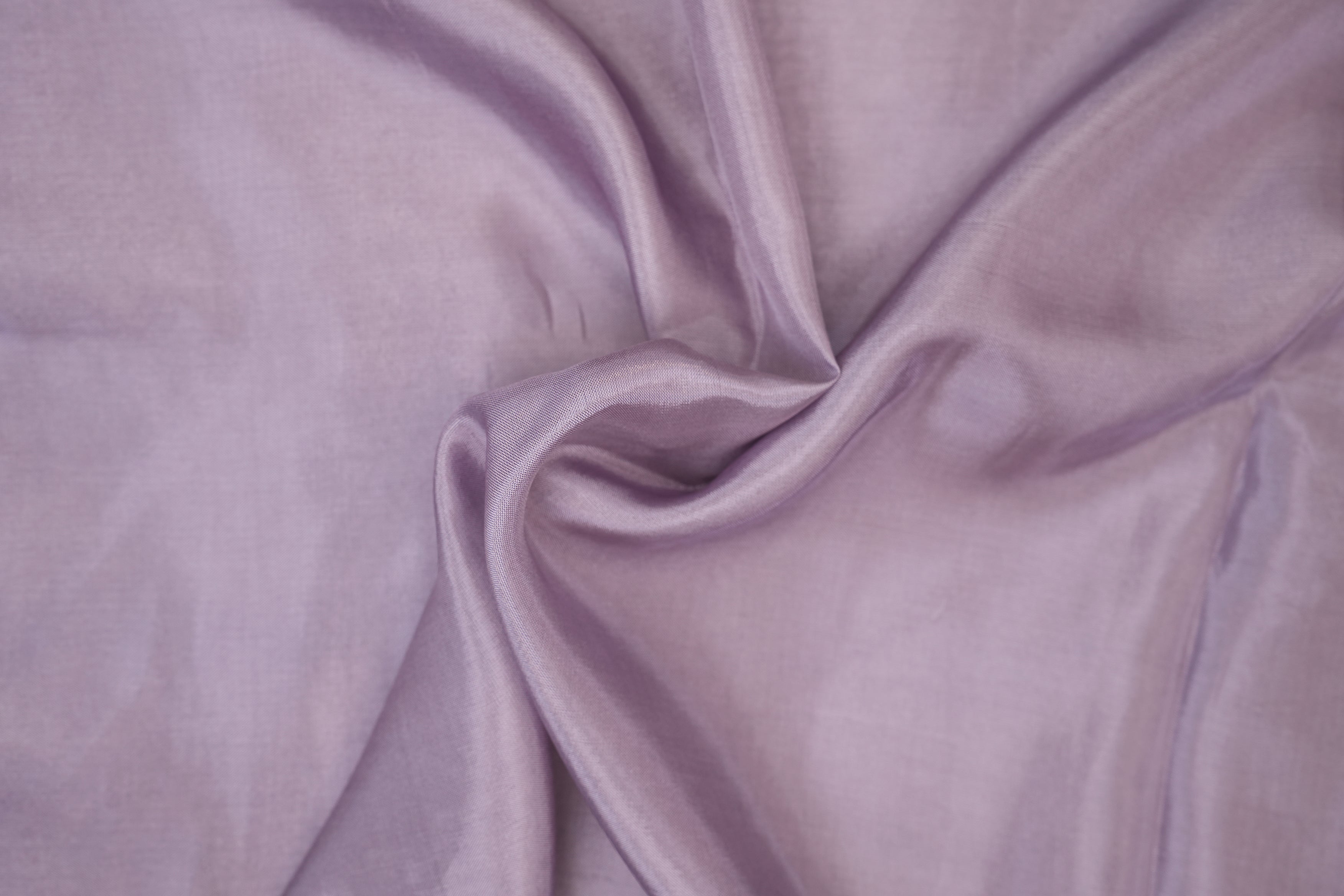 Mauve coloured upada silk fabric