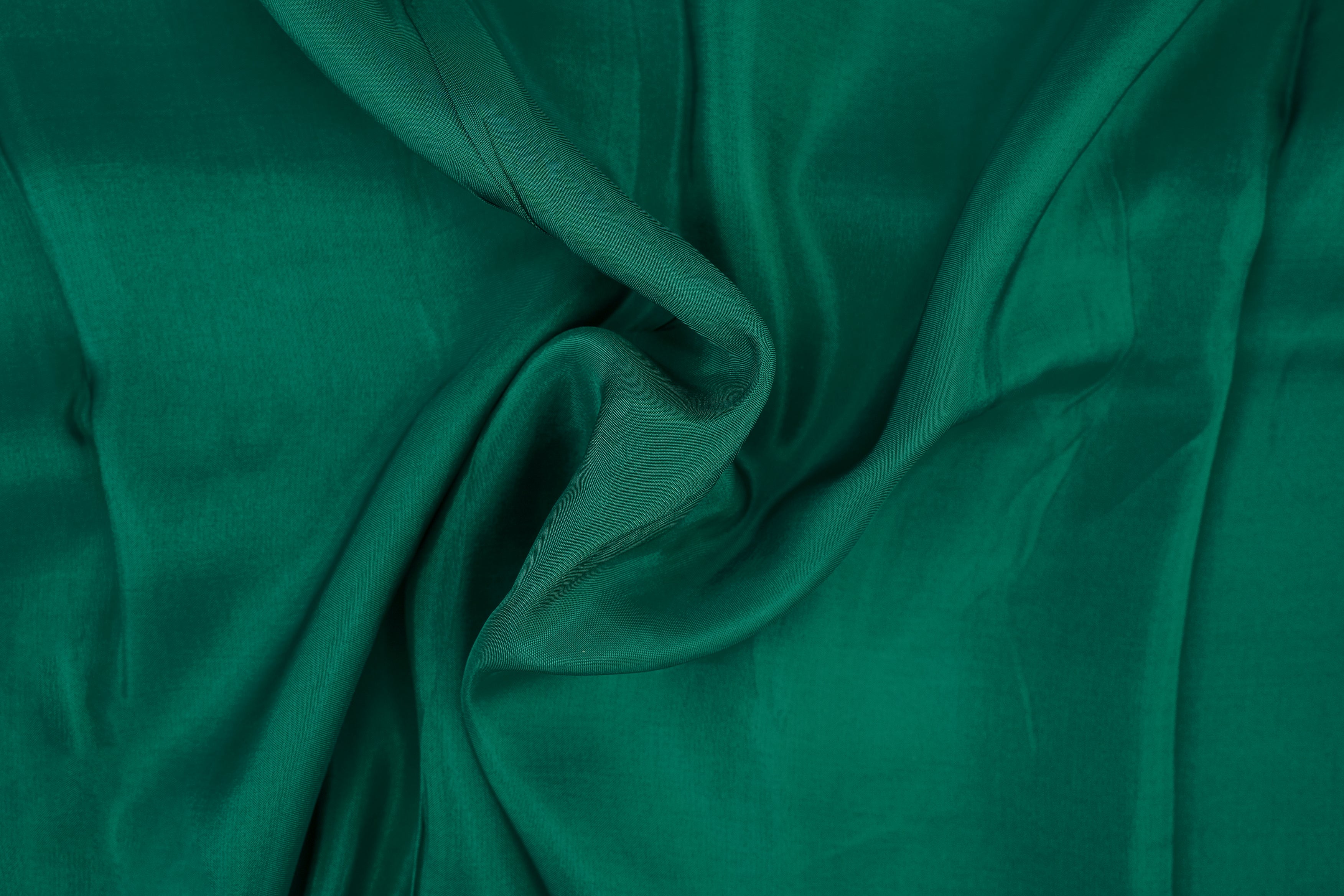 Rama green coloured upada silk fabric