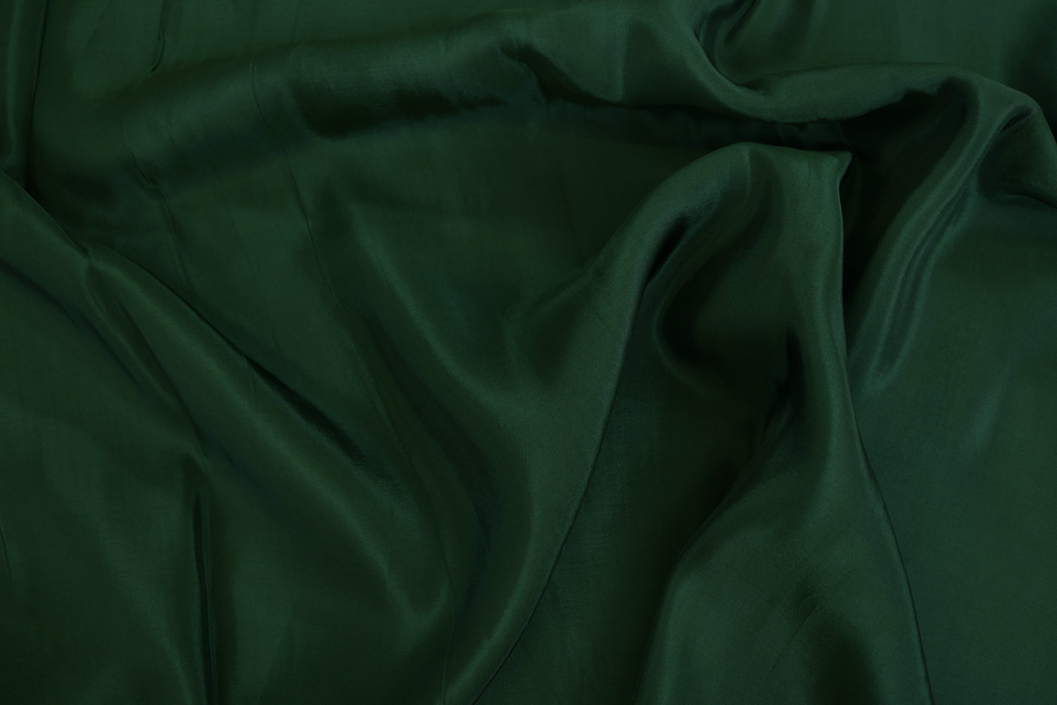 Olive Green coloured upada silk fabric