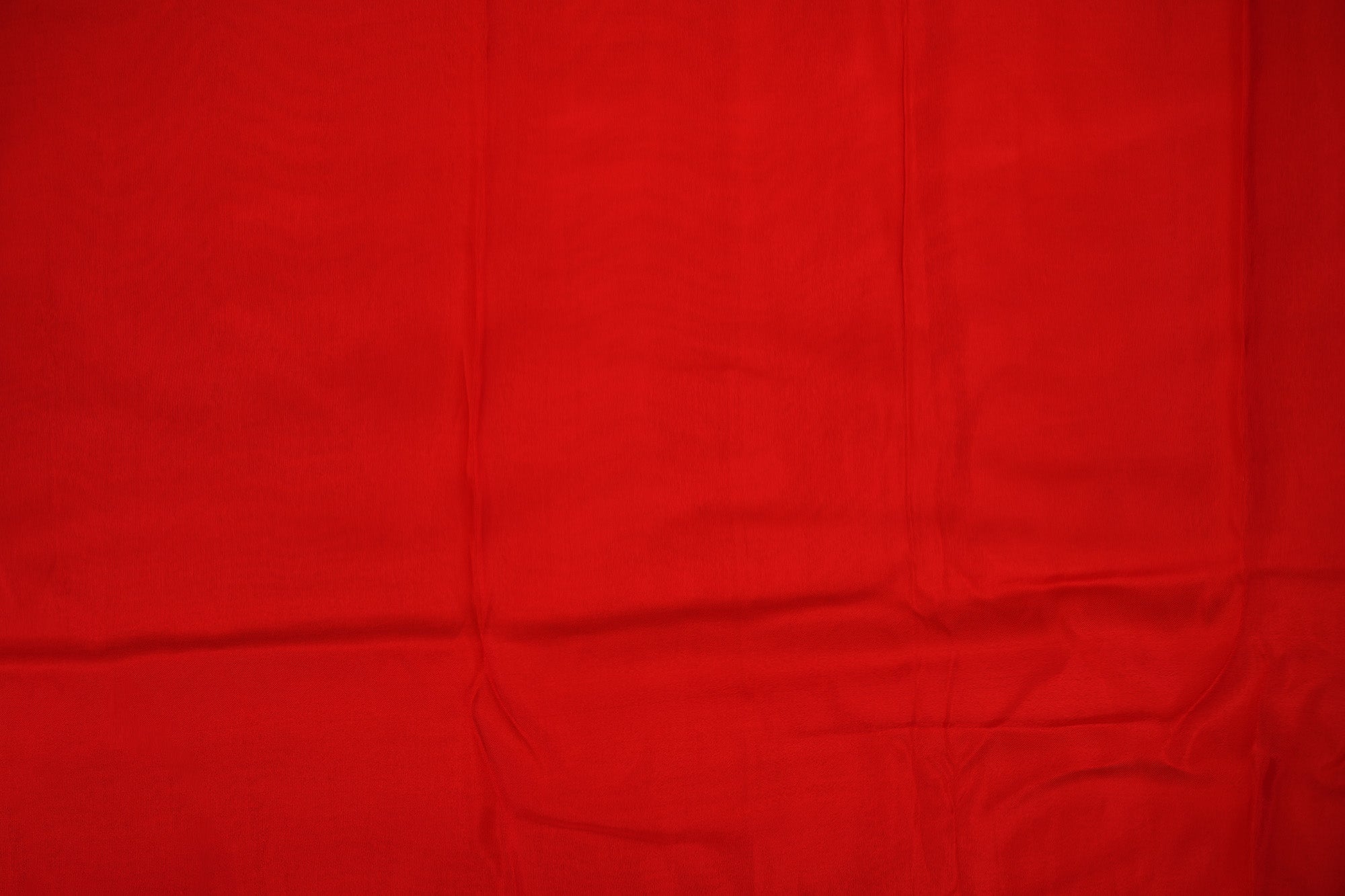 Red coloured upada silk fabric