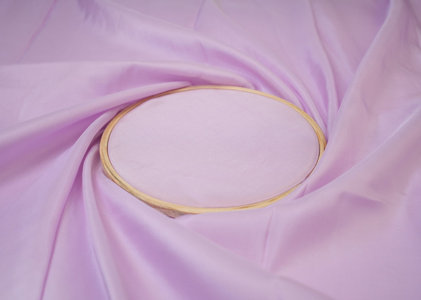 Lavender coloured upada silk fabric - Paras Gallery Fabrics