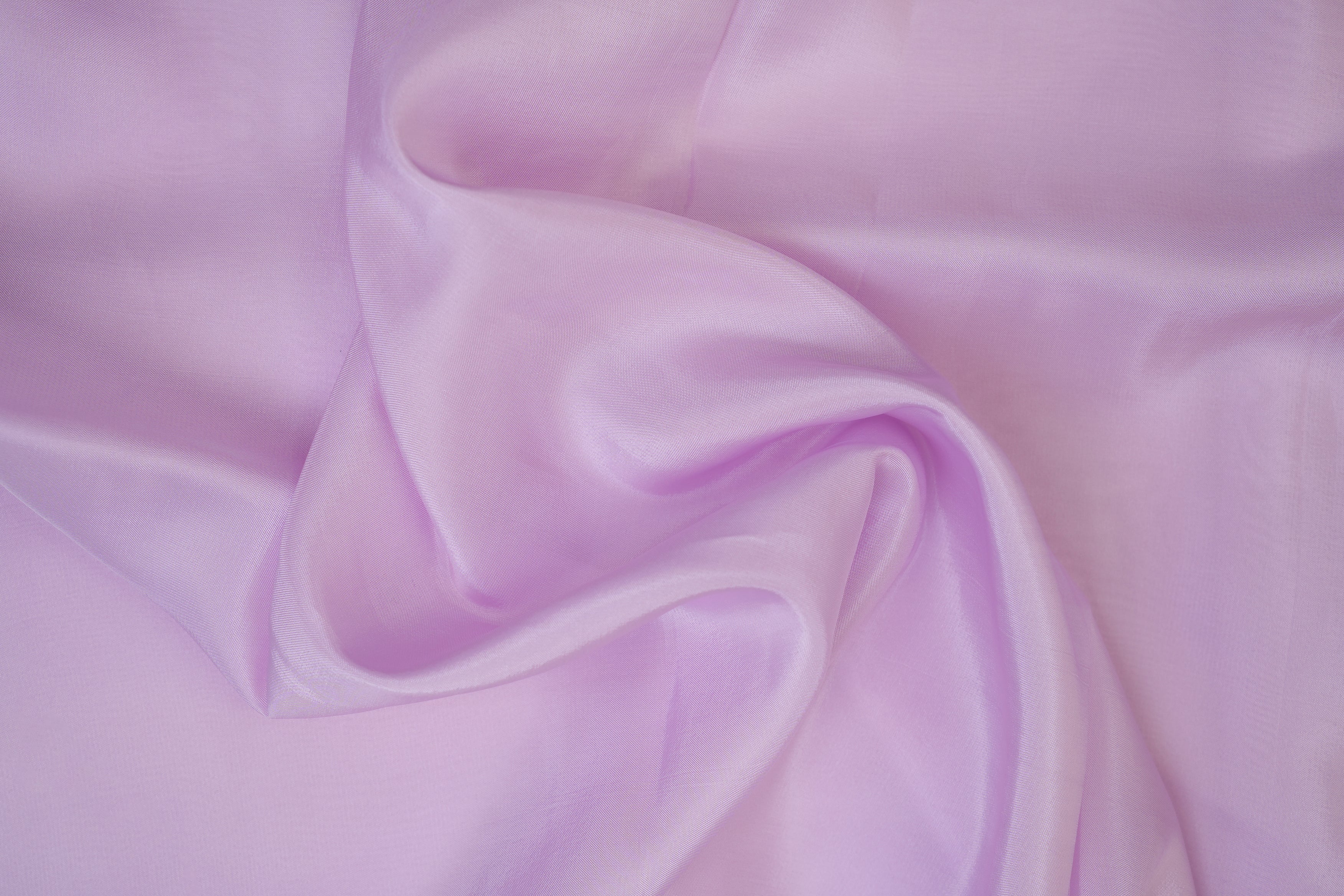 Lavender coloured upada silk fabric