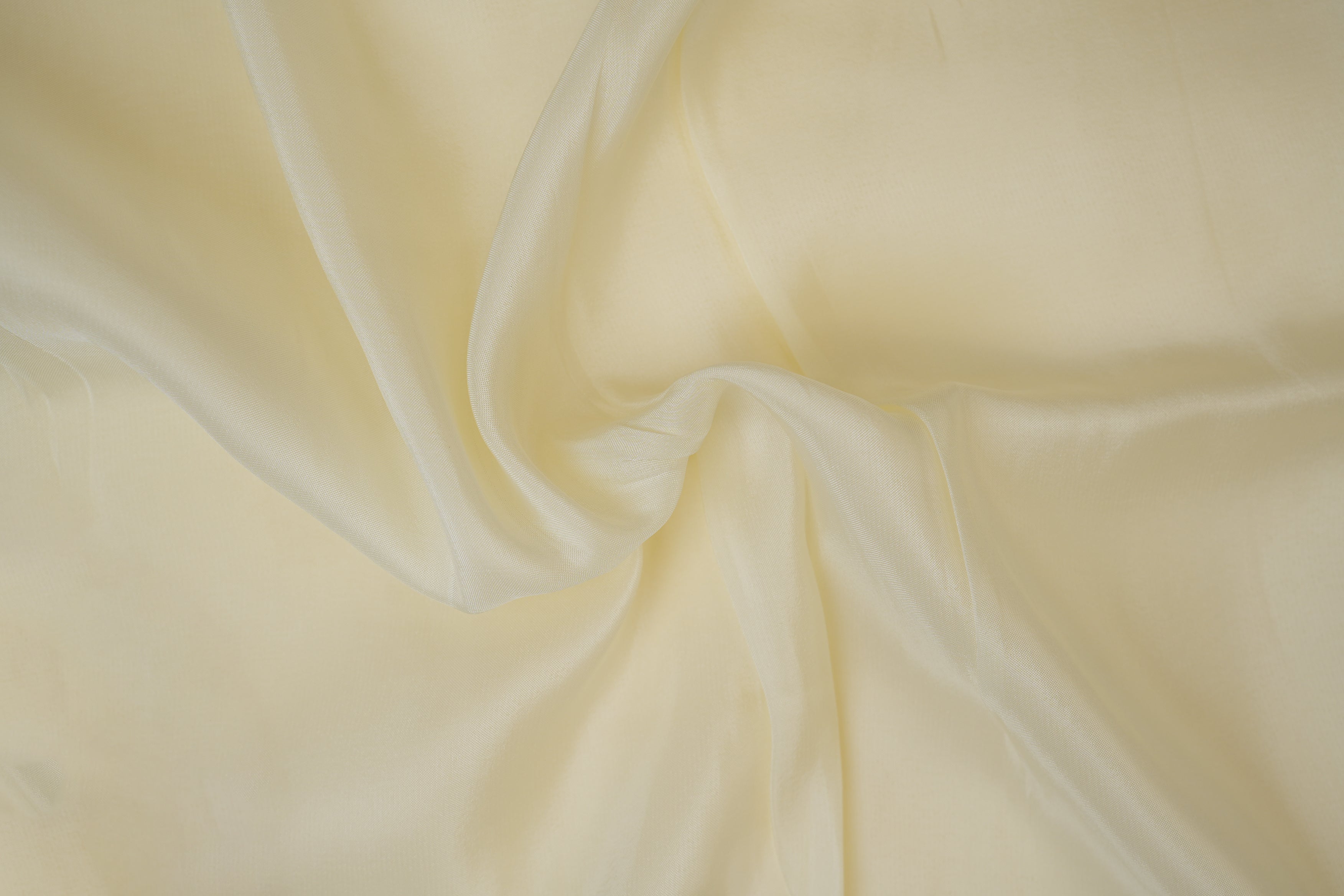 Cream coloured upada silk fabric