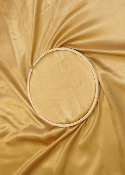 Honey Gold Coloured Shimmer Georgette Fabric 9441(9)